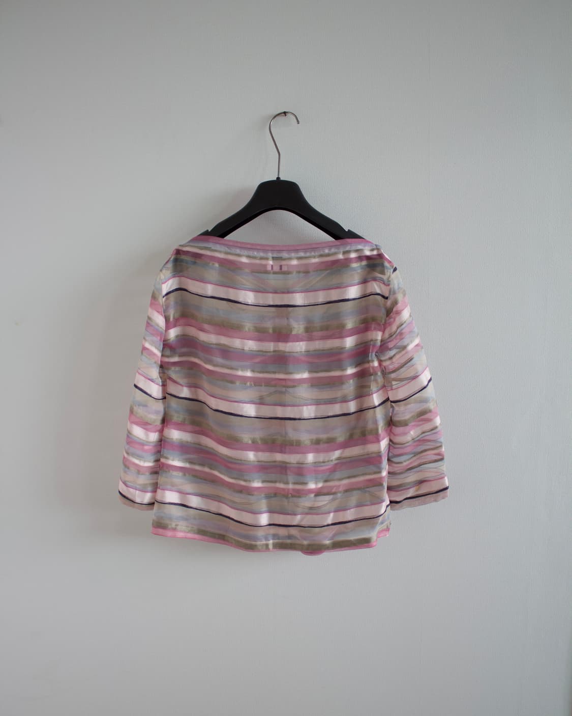 Armani Collezioni stripe linen blouse 상품이미지2