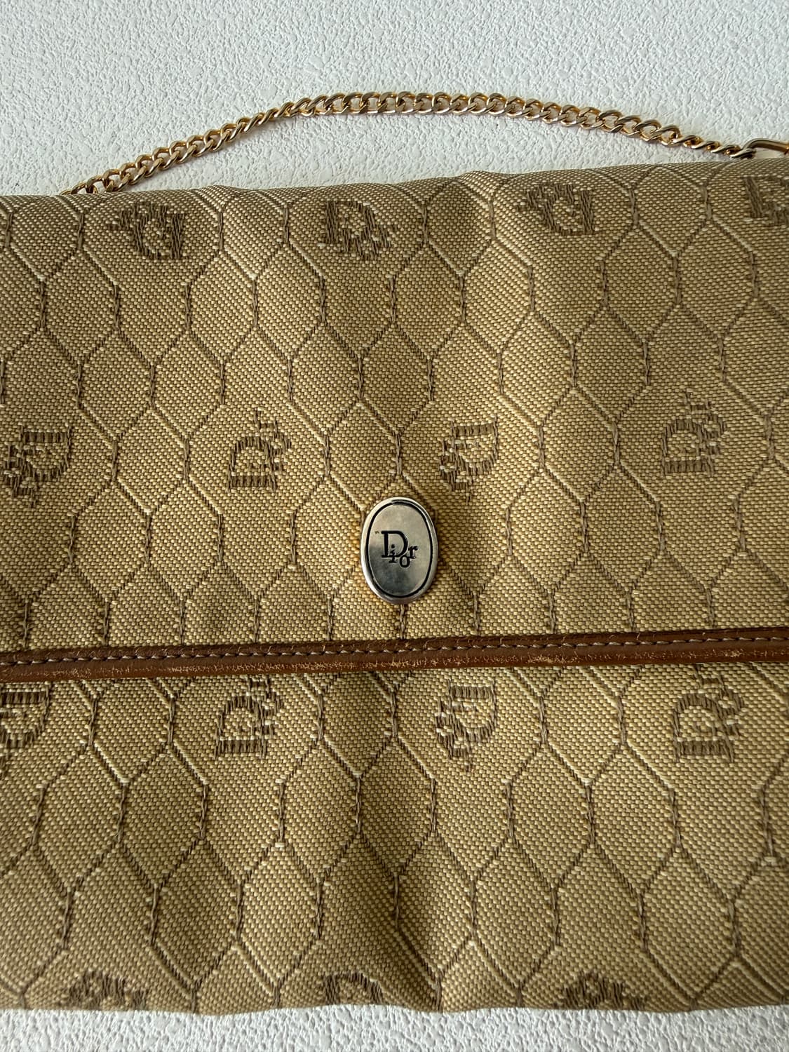 빈티지 크리스찬 디올(Christian Dior) 체인 토트 크로스백 상품이미지3