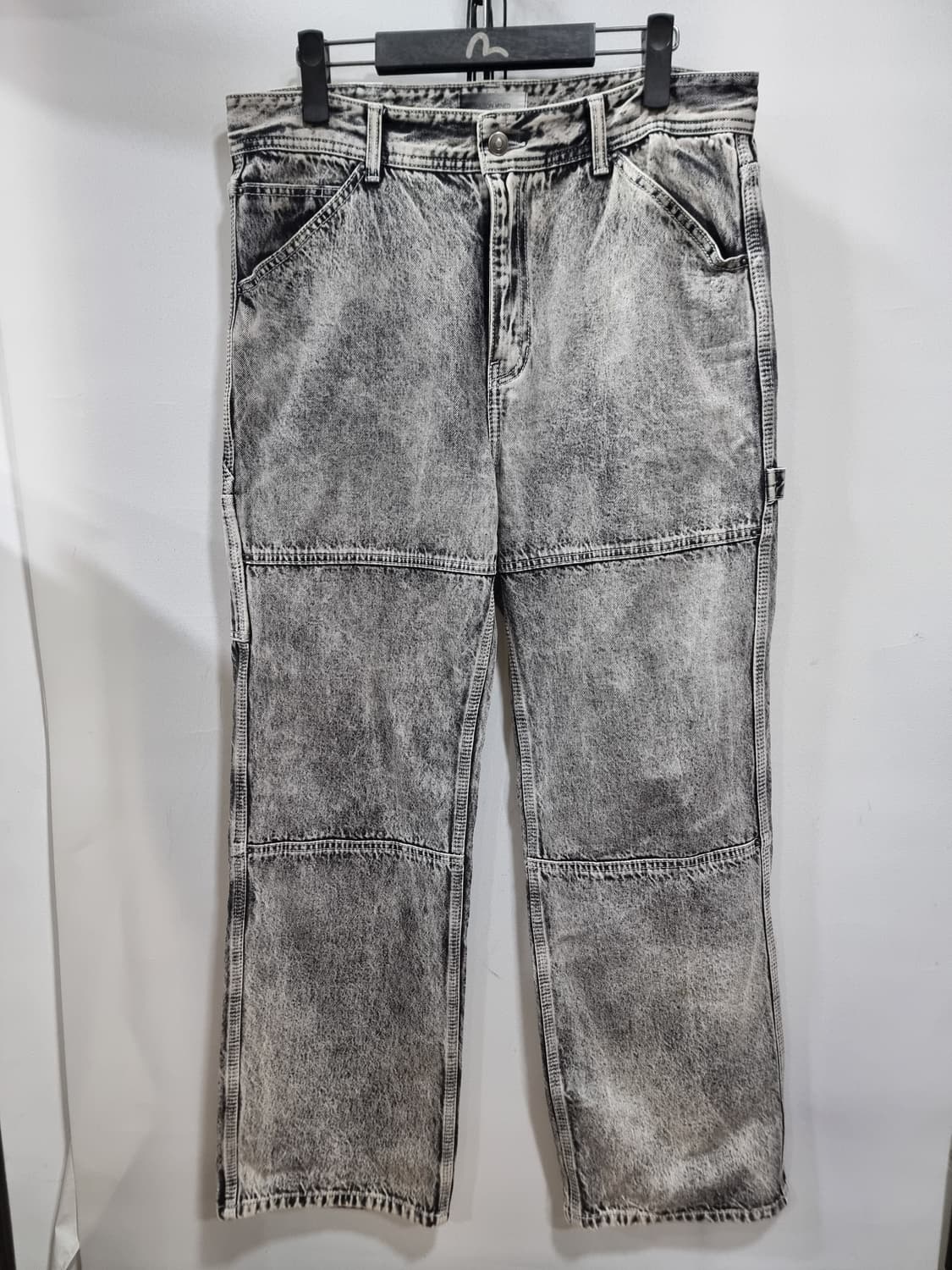 메종 미네드 화이트 스프레드 카펜더 데님팬츠 (D70 상품이미지1