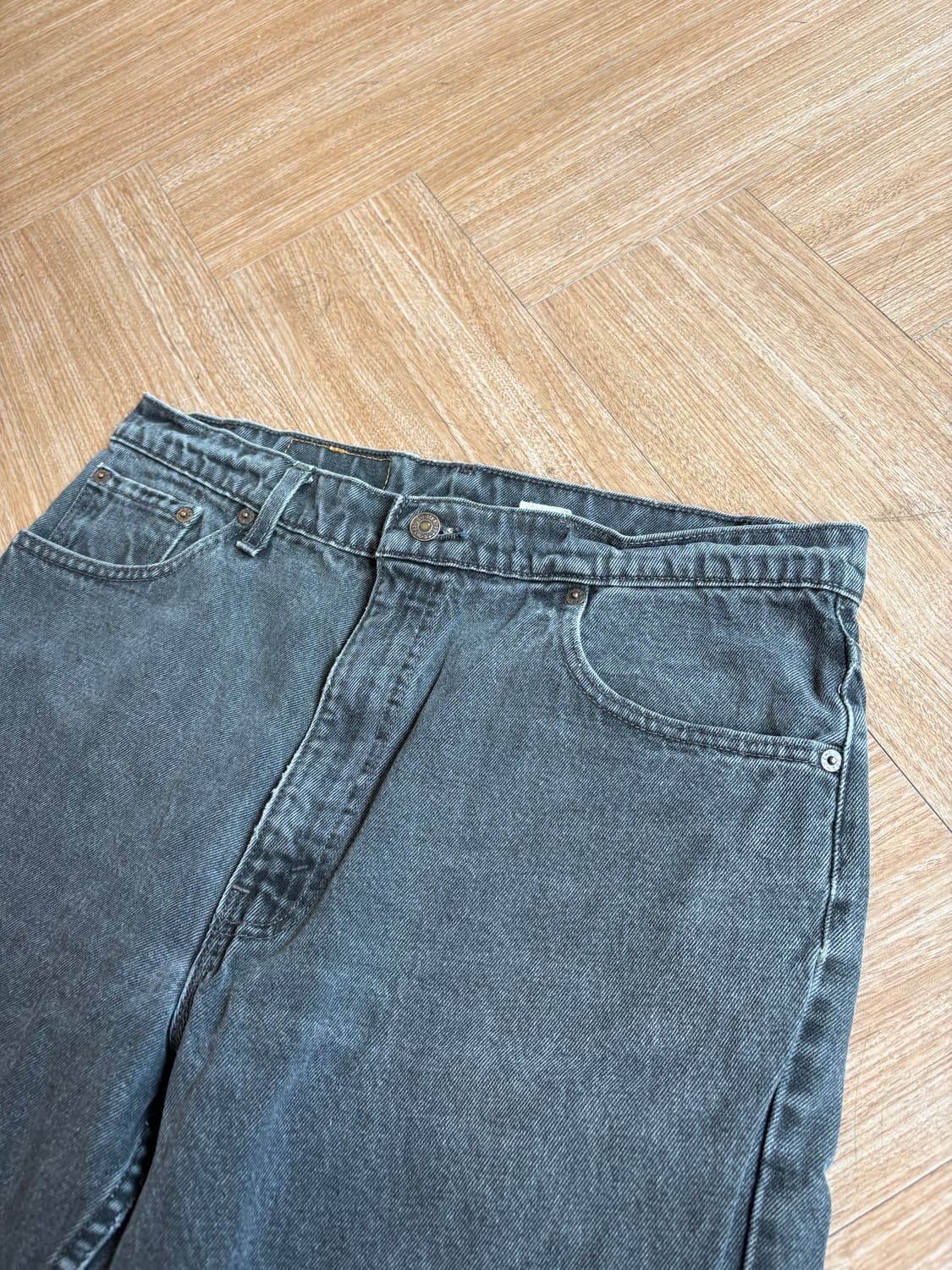 90s Usa Levis 550 Black 상품이미지3