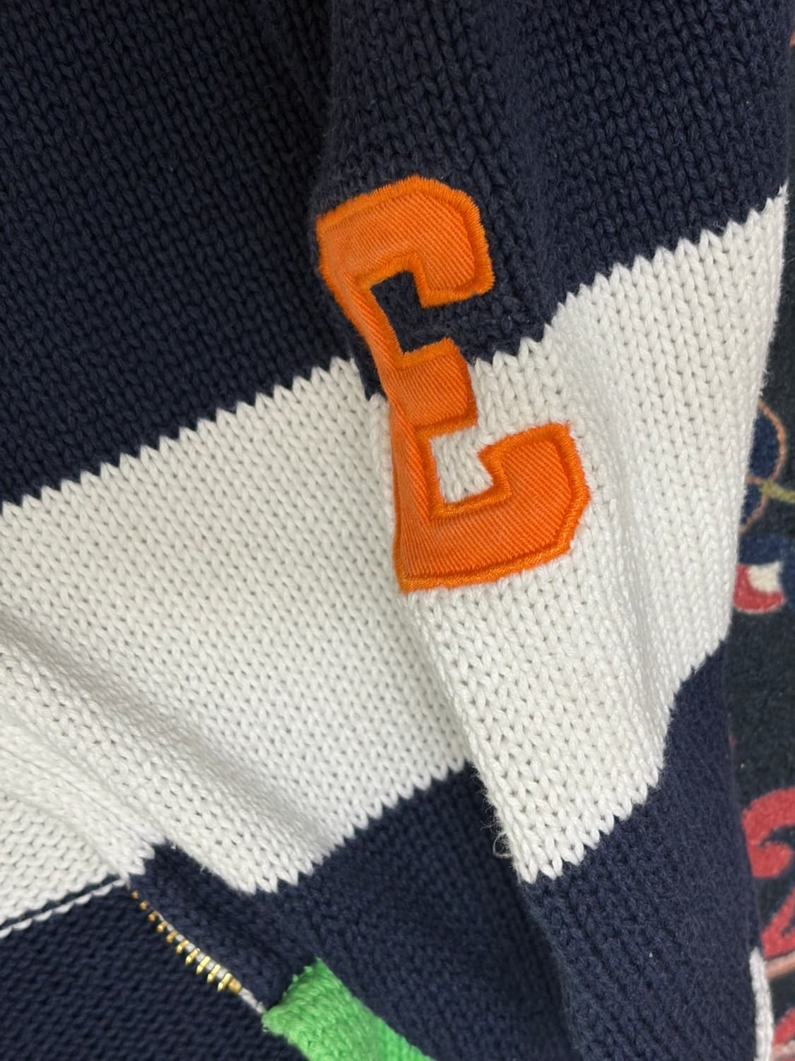 POLO 폴로 랄프로렌 스트라이트 니트 후드집업 상품이미지6