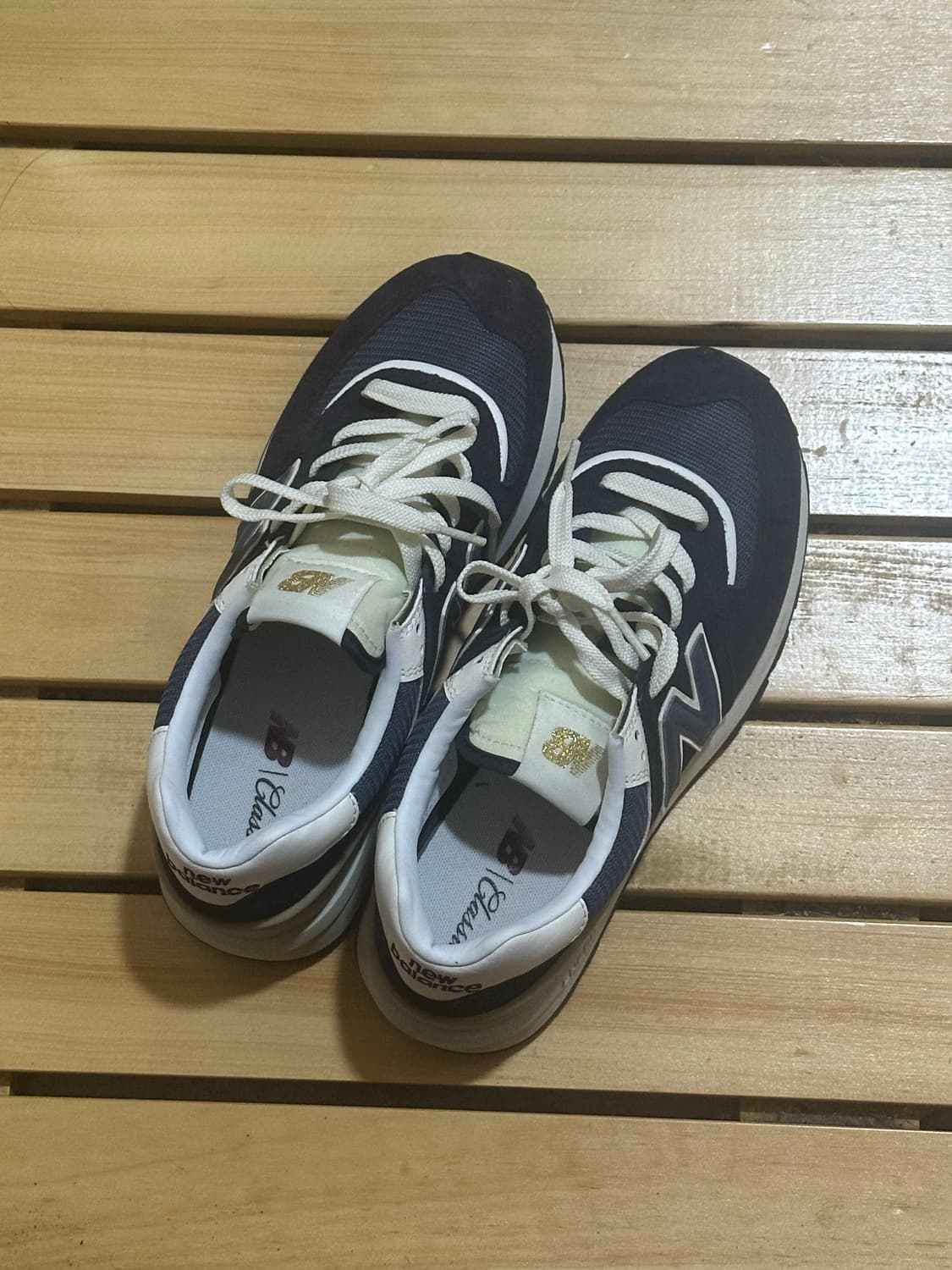 뉴발란스 574 레거시 네이비 240 (새상품) 상품이미지2