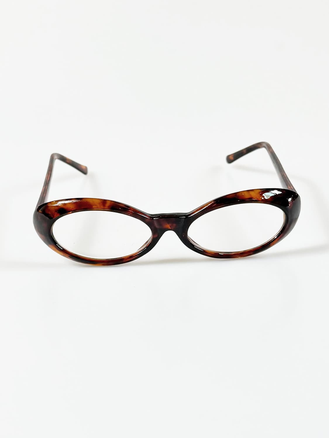 90s 레오파드 볼드 캣아이 프레임 빈티지 안경 상품이미지2