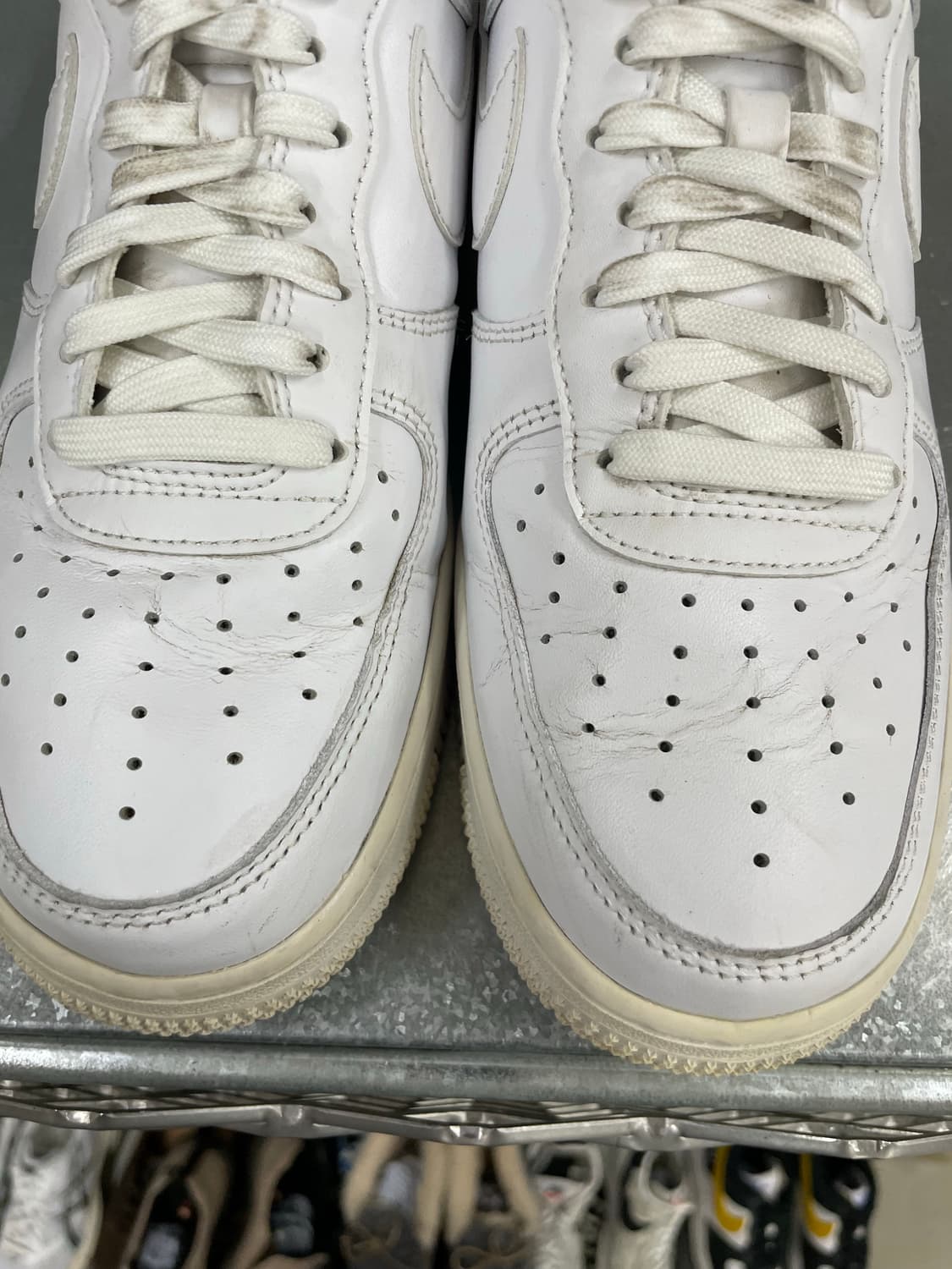 나이키 에어포스1 로우 화이트 265 (gr-4224) 상품이미지6