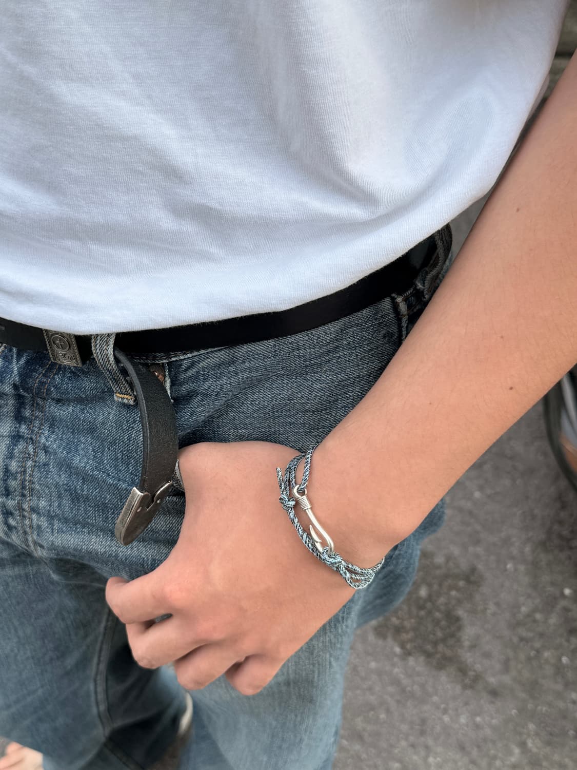 Vintage blue Cord Bracelet 상품이미지2