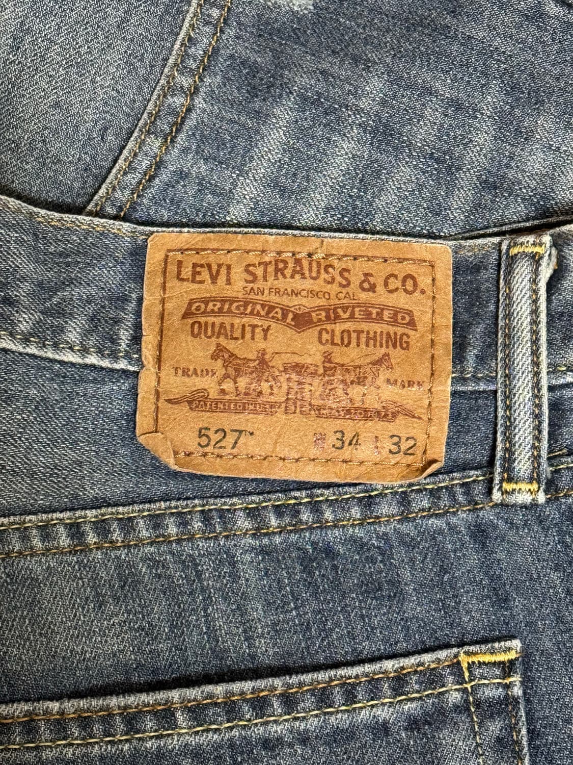 리바이스 527 부츠컷 플레어진 상품이미지3