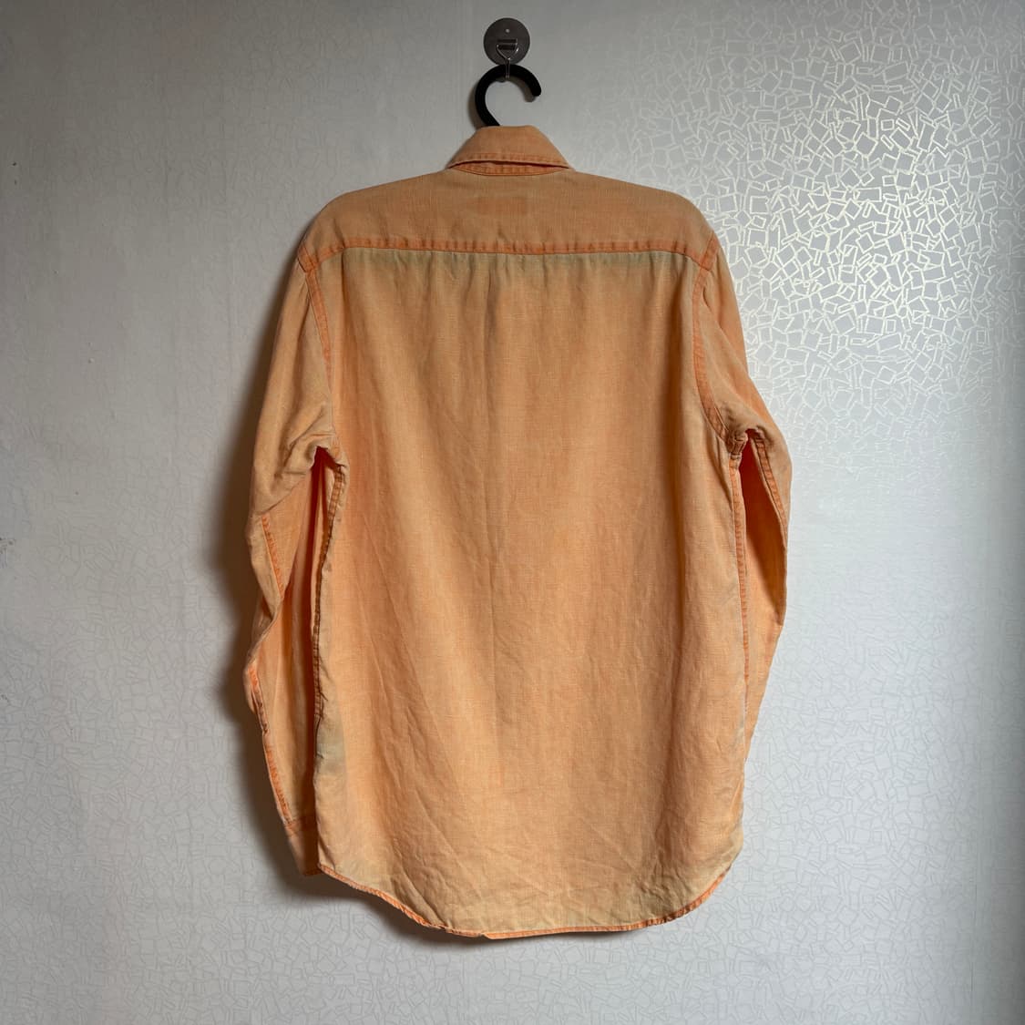 폴로 오렌지 린넨 셔츠 팝니다 상품이미지2