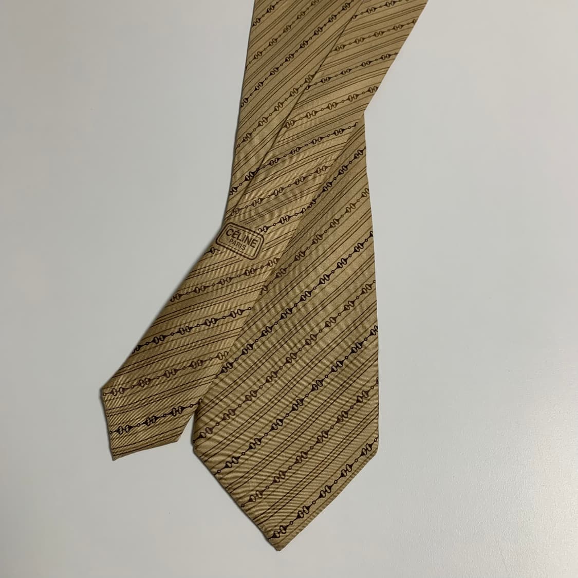 셀린느(CELINE) 빈티지 명품넥타이 결혼식룩 코디 A+등급 8.4cm 상품이미지3