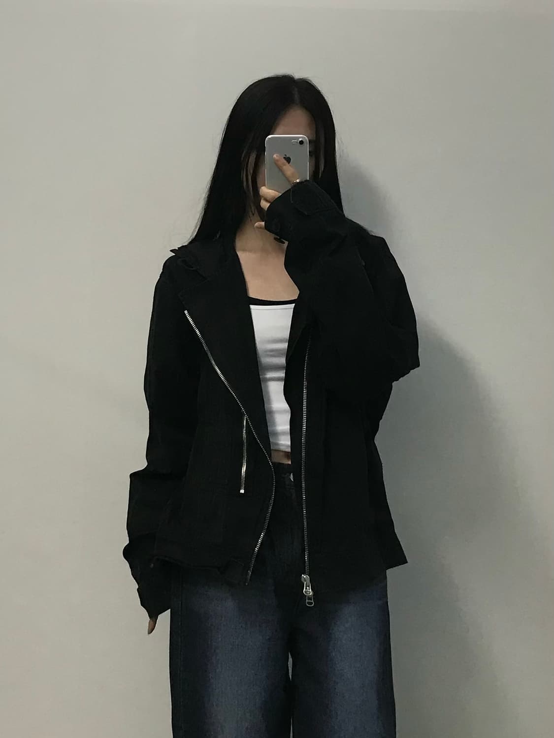 폴로 랄프로렌 블랙 코튼 후드 자켓 상품이미지2