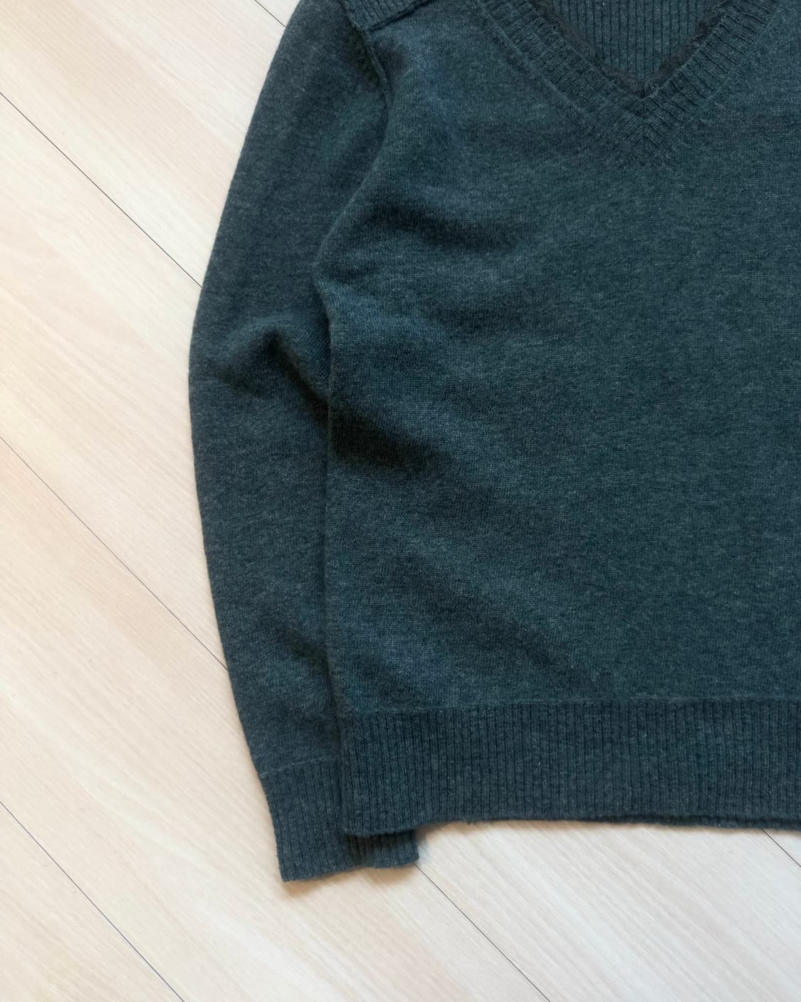 [WEAVER] race V neck knit  상품이미지5