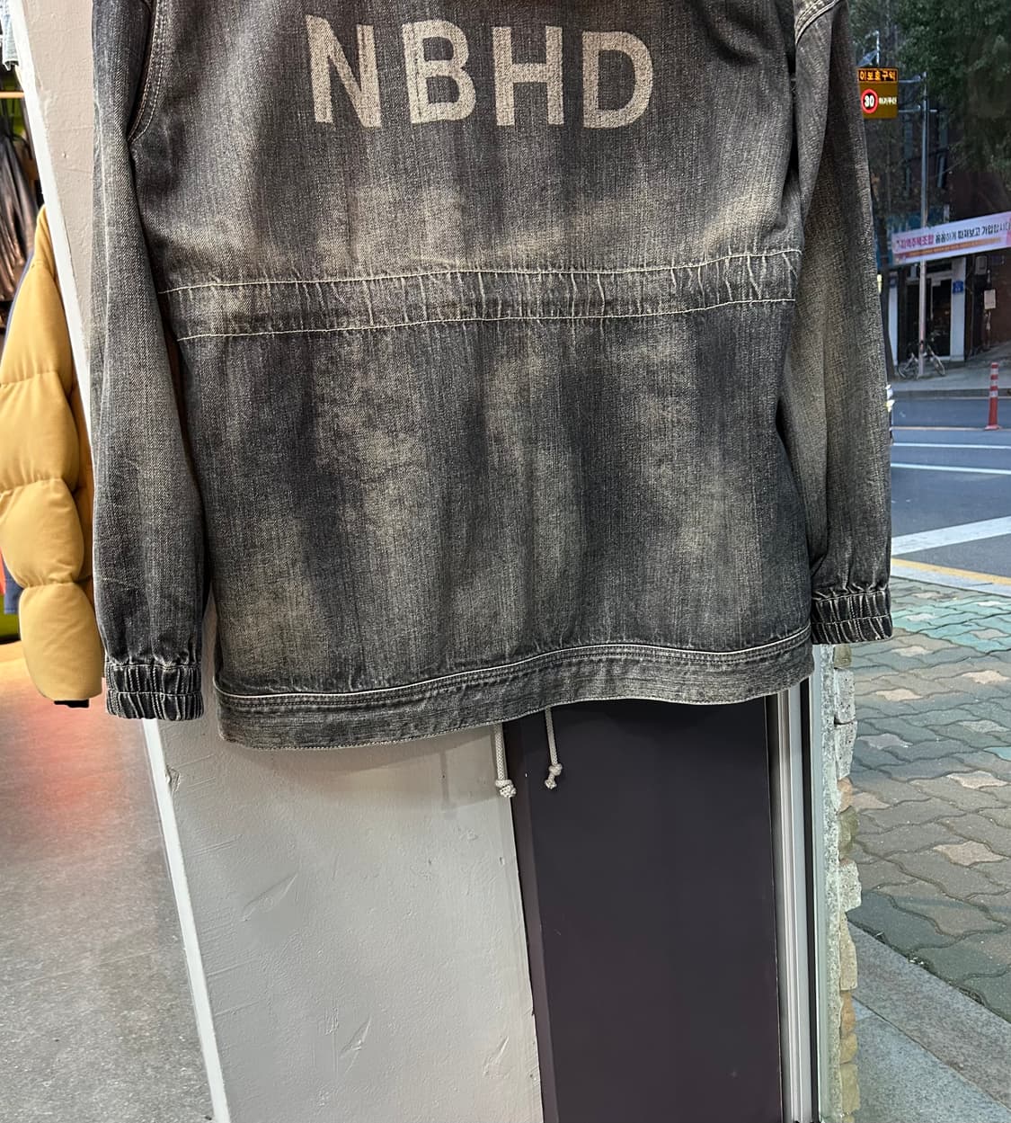 M/ 네이버후드 워시드 데님 후드 자켓 상품이미지6