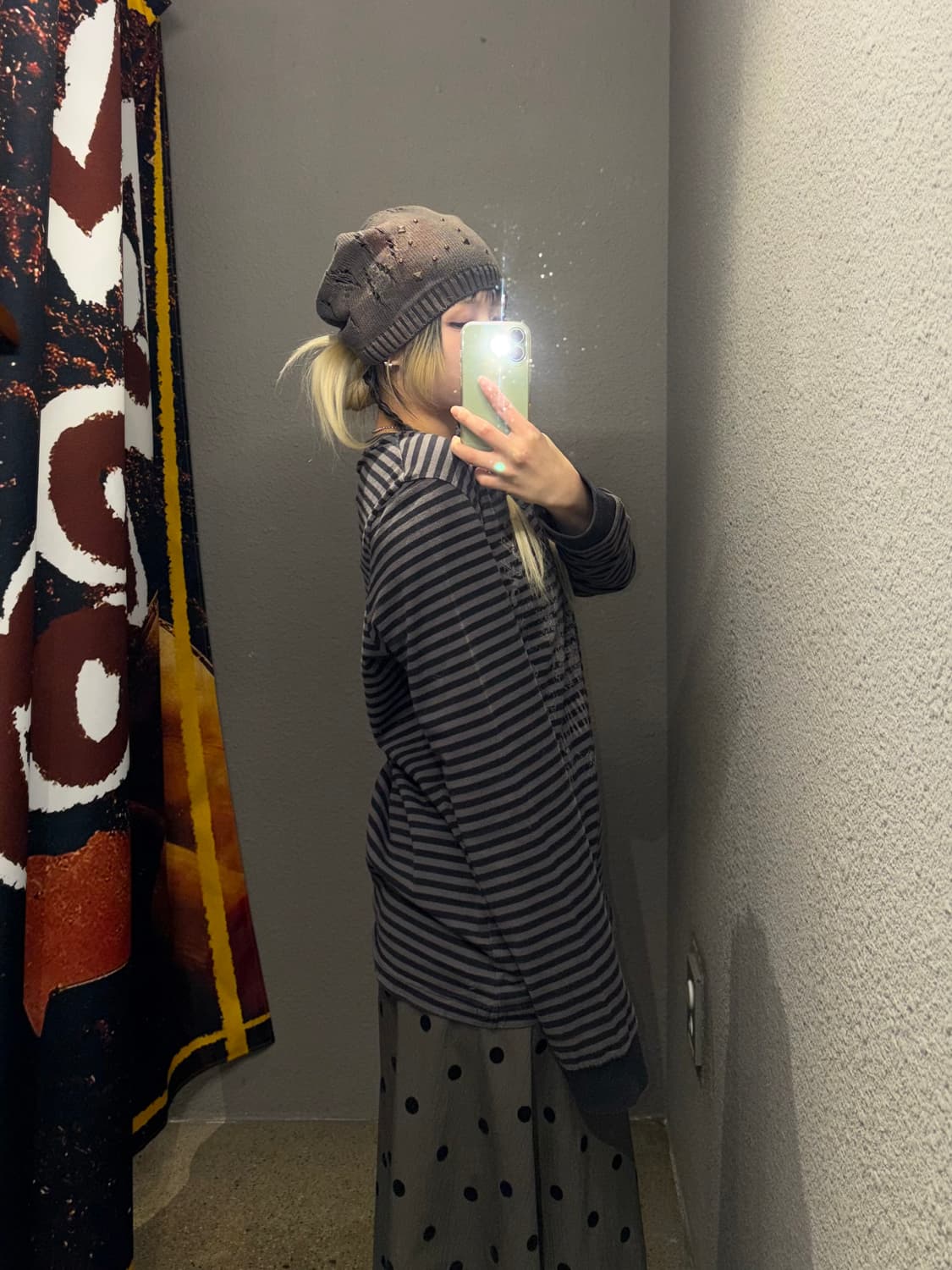 버커루 스트라이프 로고 티셔츠 상품이미지2