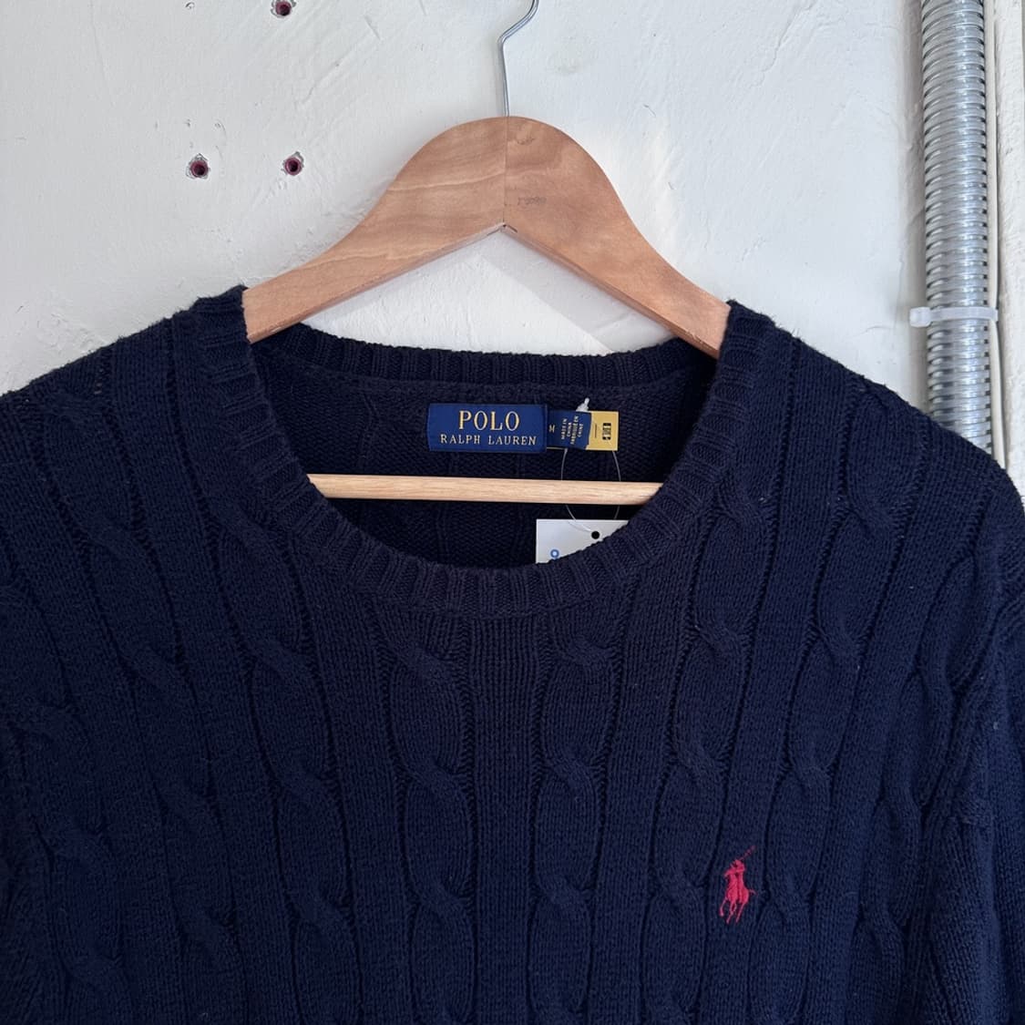 15400 - 폴로 랄프로렌 네이비 케이블 니트 상품이미지3
