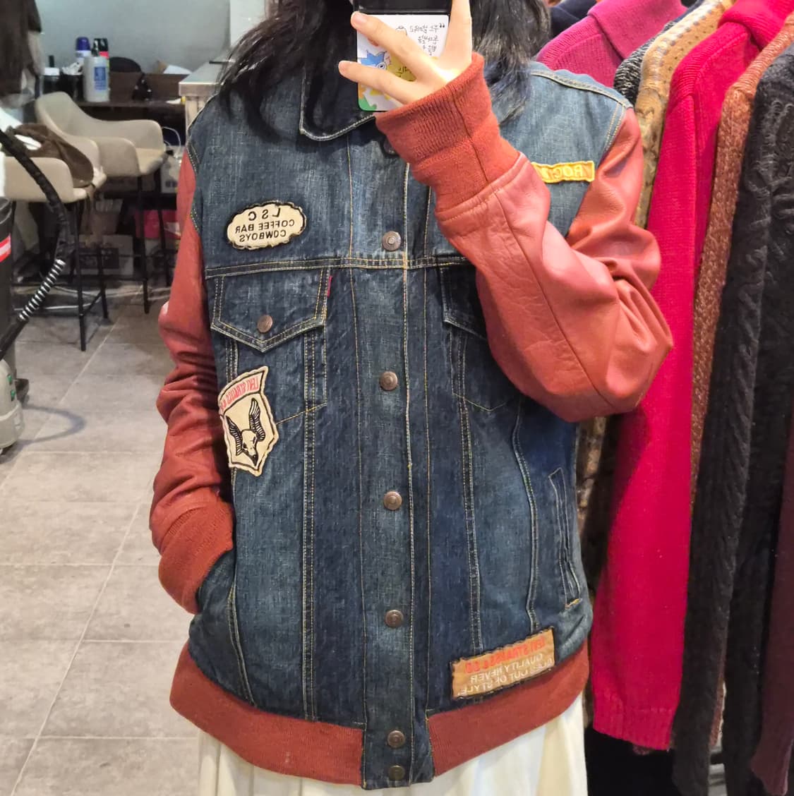 [NO.9] 리바이스 엔지니어드진 커스텀 데님 자켓 상품이미지1