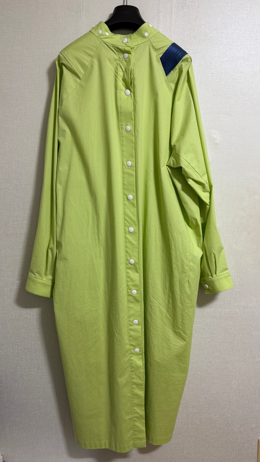 키코 코스타디노브 INEX 스냅 롱 셔츠 라임 상품이미지5