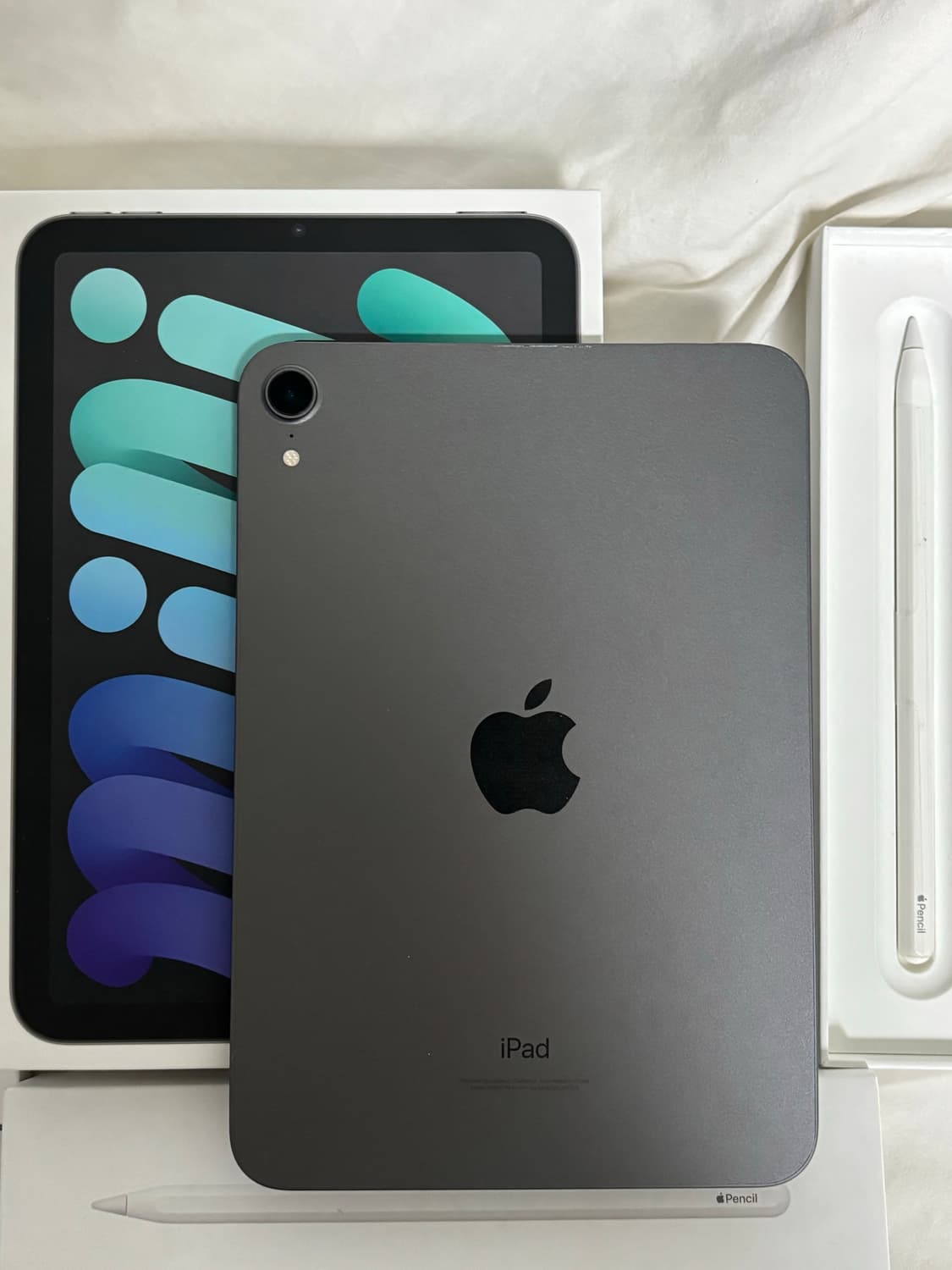 애플 아이패드 미니 6세대 64GB wife 스페이스 그레이 박스+애플펜 상품이미지2