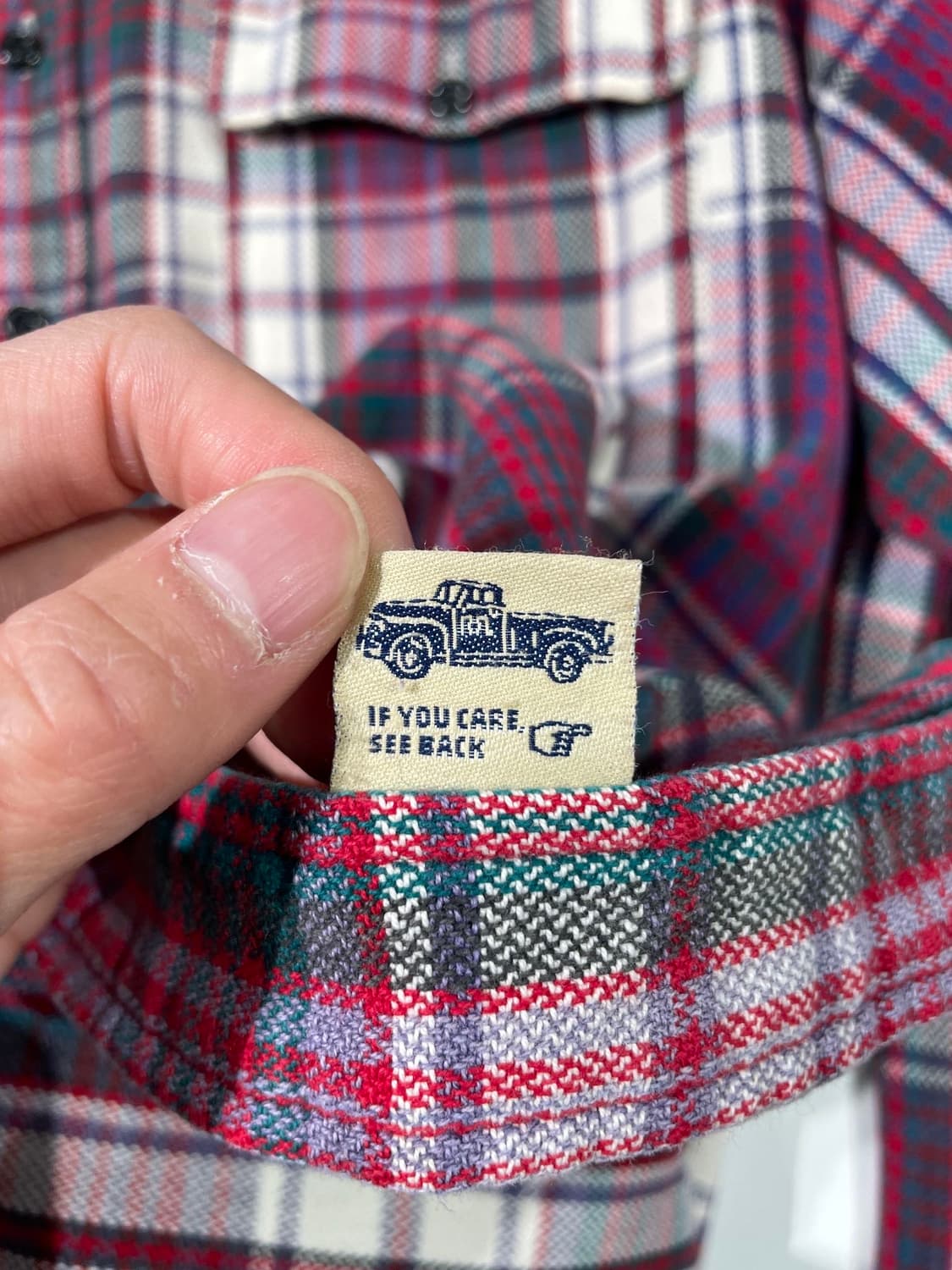 더블알엘 90’s 트윈 포켓 체크 셔츠 상품이미지8