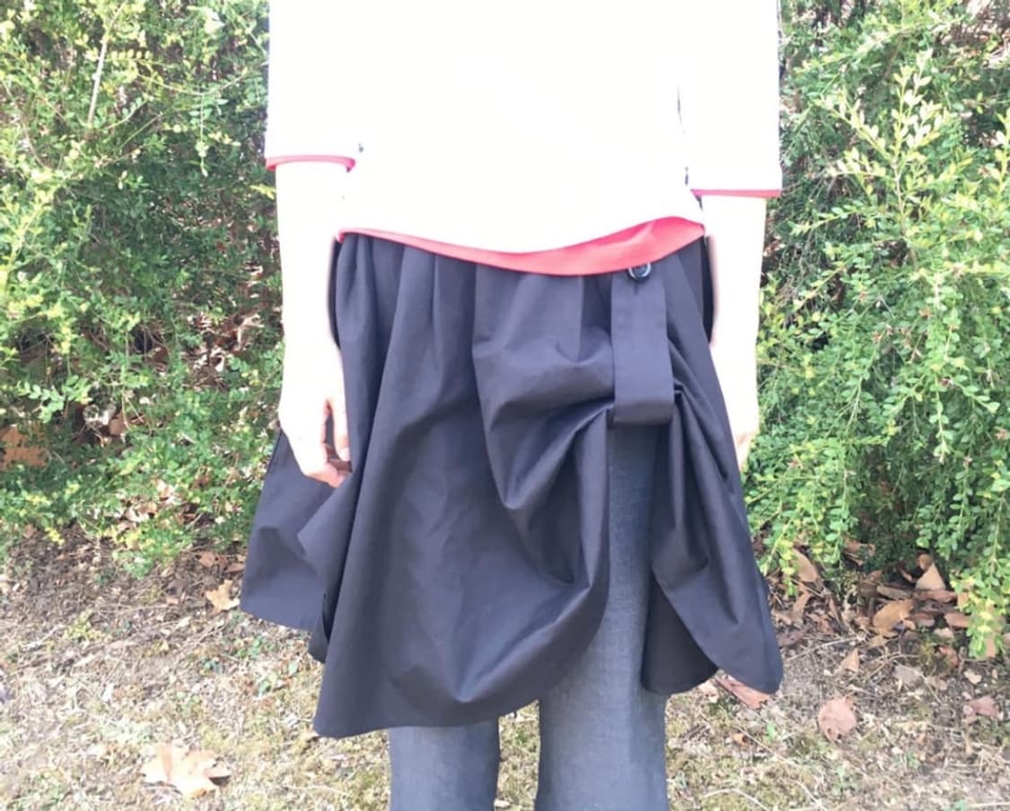 온스카 코튼 플레어 스커트 2 상품이미지2