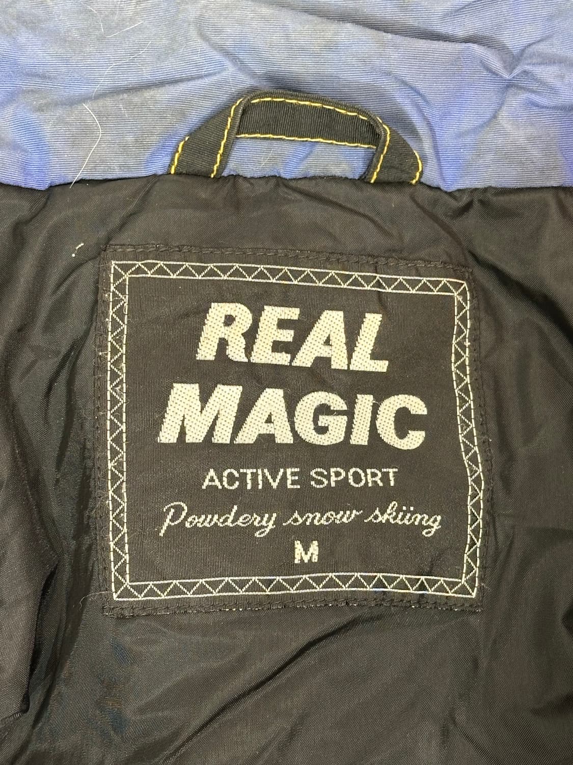 90s 일본 빈티지 블랙 올드스쿨 스키 점퍼 보드 파카 자켓 M 상품이미지7