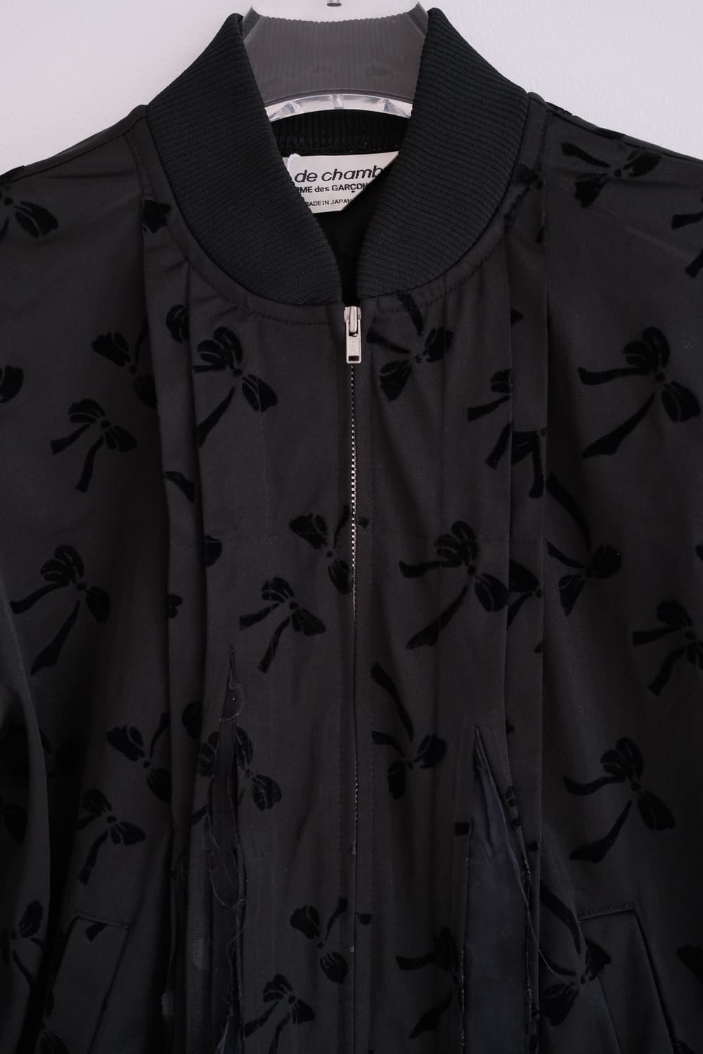 2002ss Ribbon sheer bomber jacket 상품이미지2