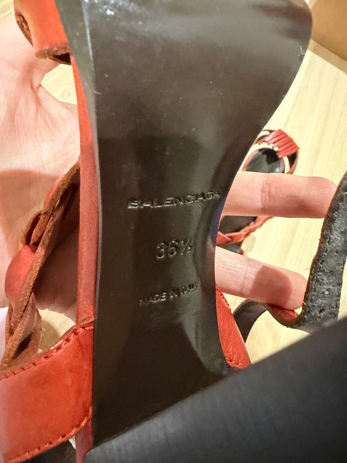 발렌시아가 샌들 힐  상품이미지9