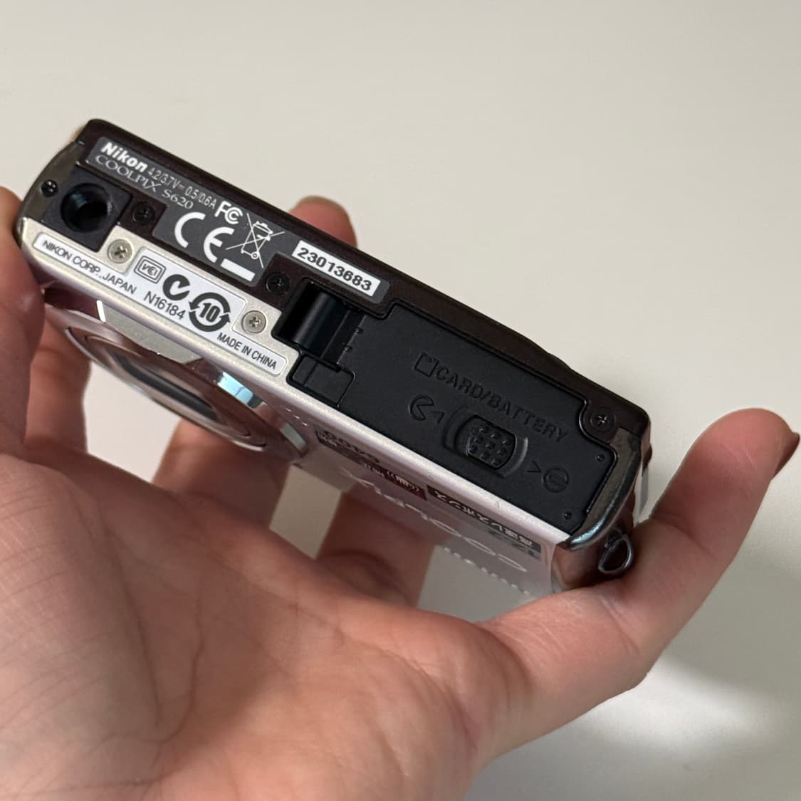 니콘 쿨픽스 s620 빈티지 디카 디지털카메라 펄화이트 상품이미지7