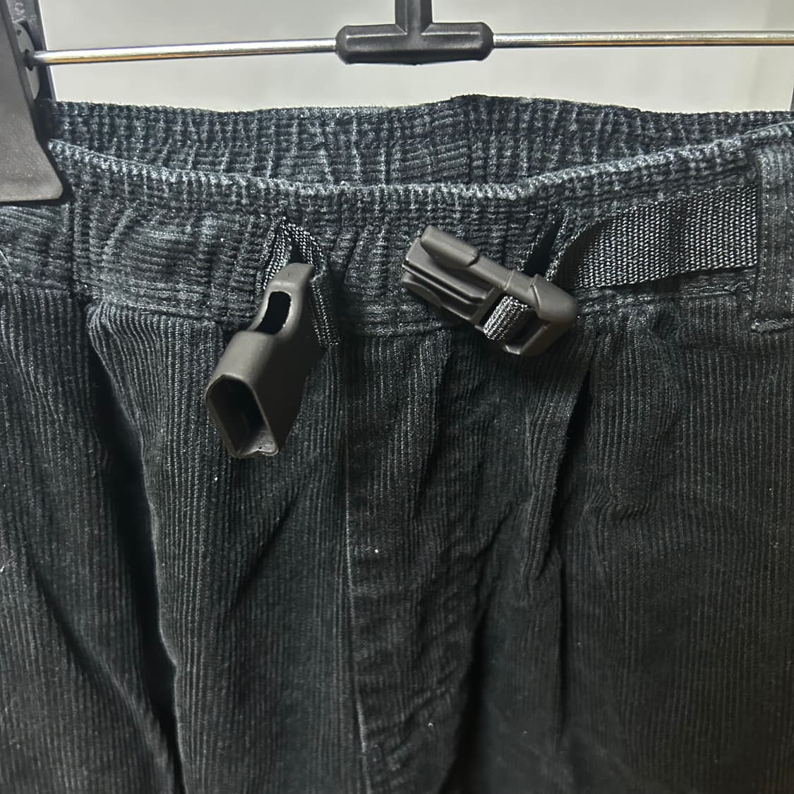 컨버스 코듀로이 카고 팬츠 블랙 (M) 상품이미지8