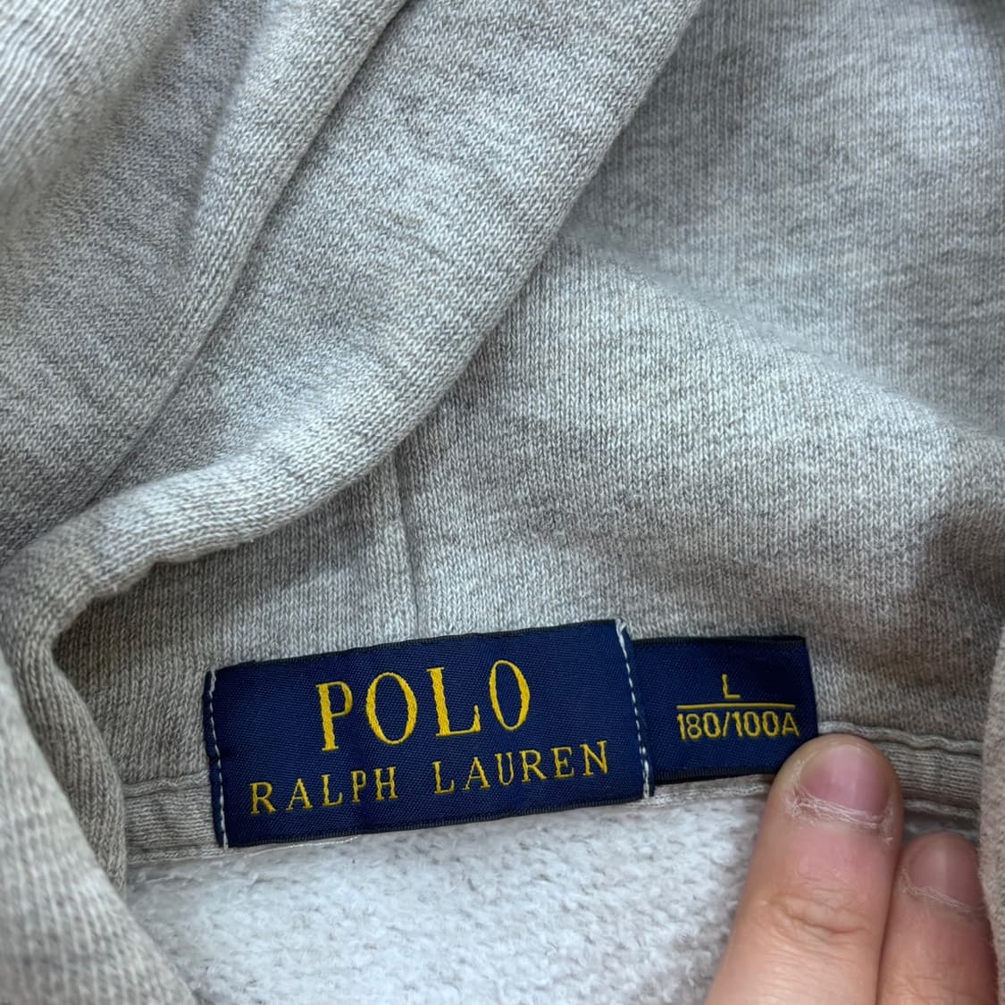 L 폴로랄프로렌 빅로고 후드 티셔츠 0413E 상품이미지3