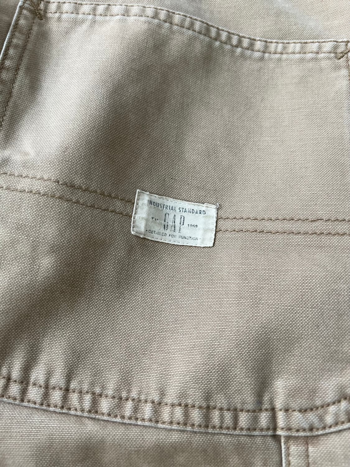올드 갭 싱글니 카펜터 팬츠 베이지 34x32 상품이미지5