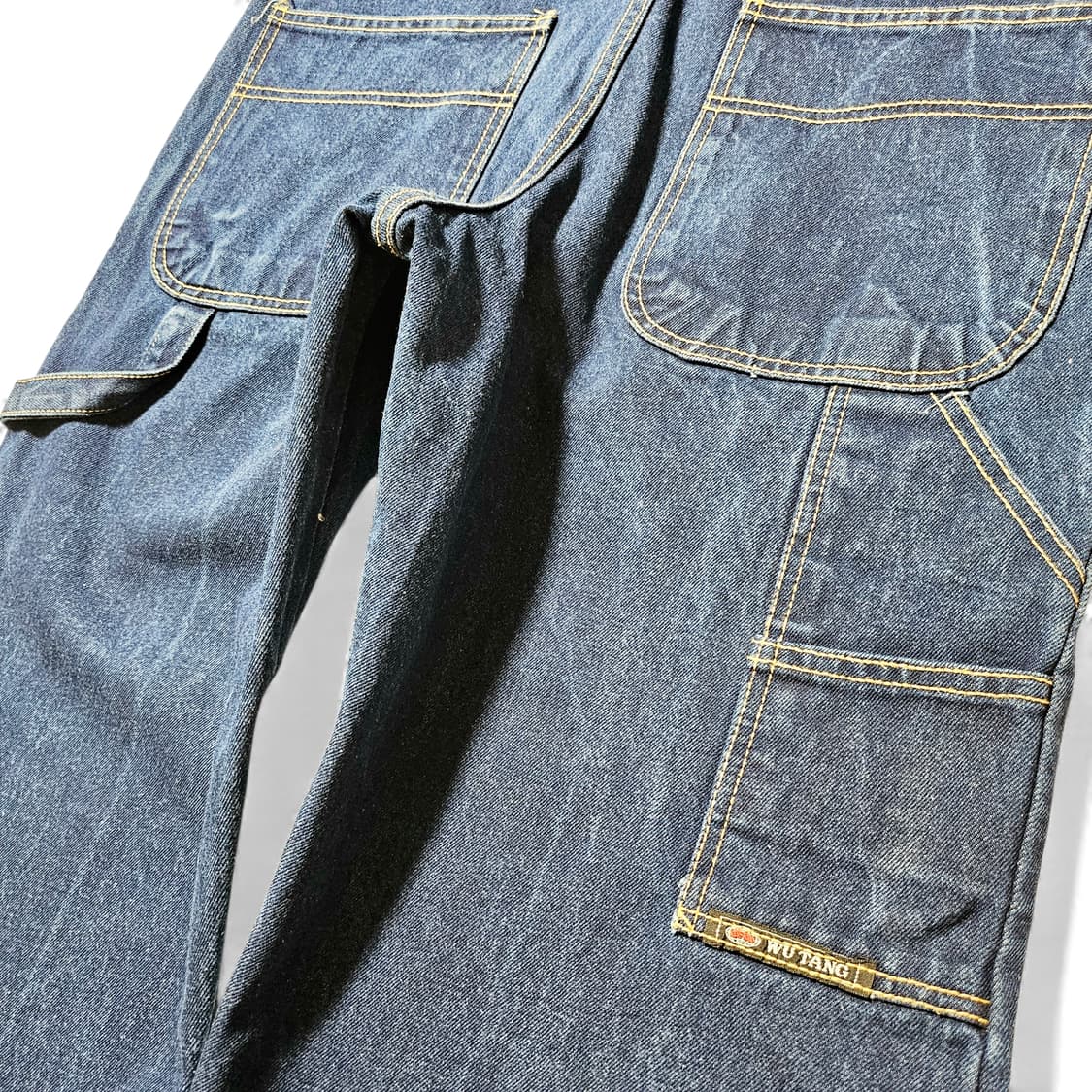 [M(34)][우 웨어] 90's 우탱클랜 올드스쿨 카펜더 배기 오버롤 상품이미지4