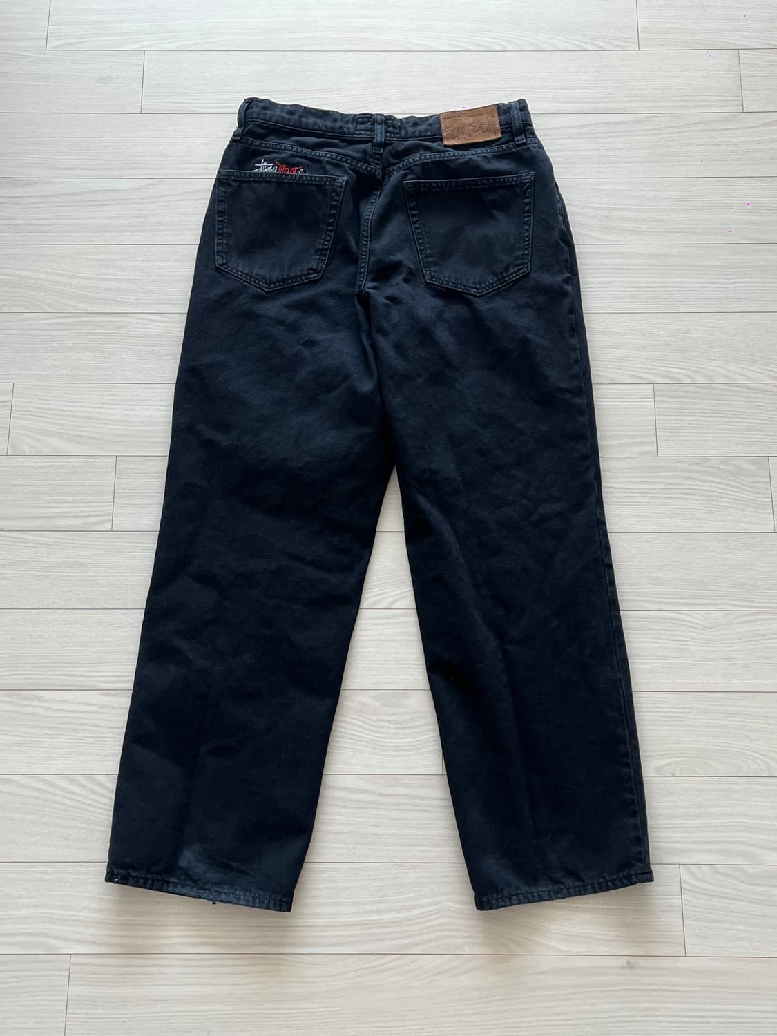 stussy 스투시 빅올진 Big Ol’ 블랙 데님 28 상품이미지3