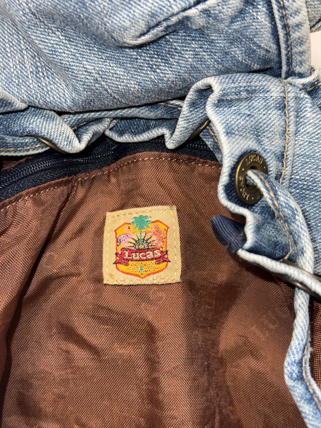 Lucas denim multi pocket backpack 상품이미지6