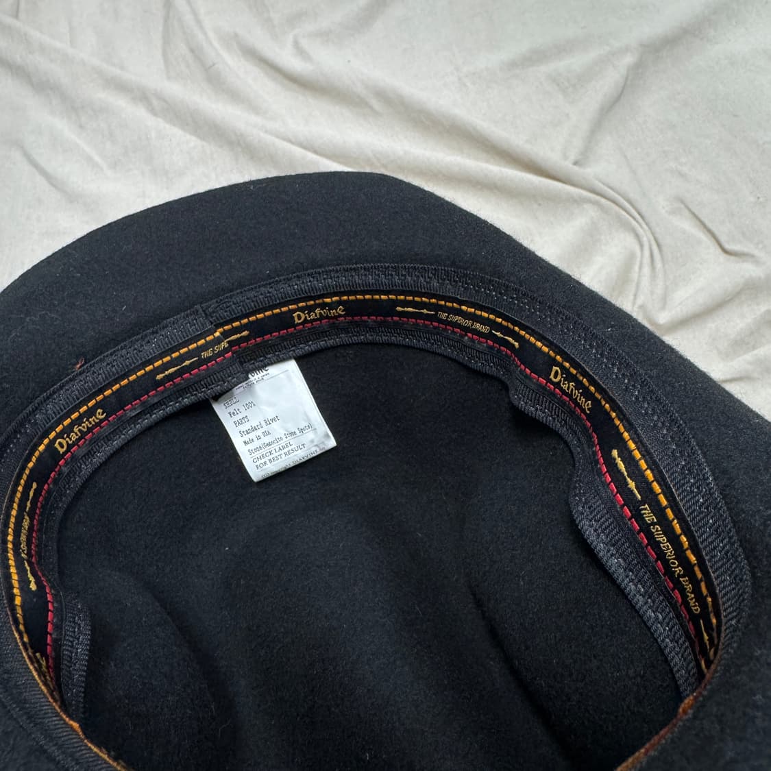 디아프바인 블랙리벳 플로피헷 모자  상품이미지4