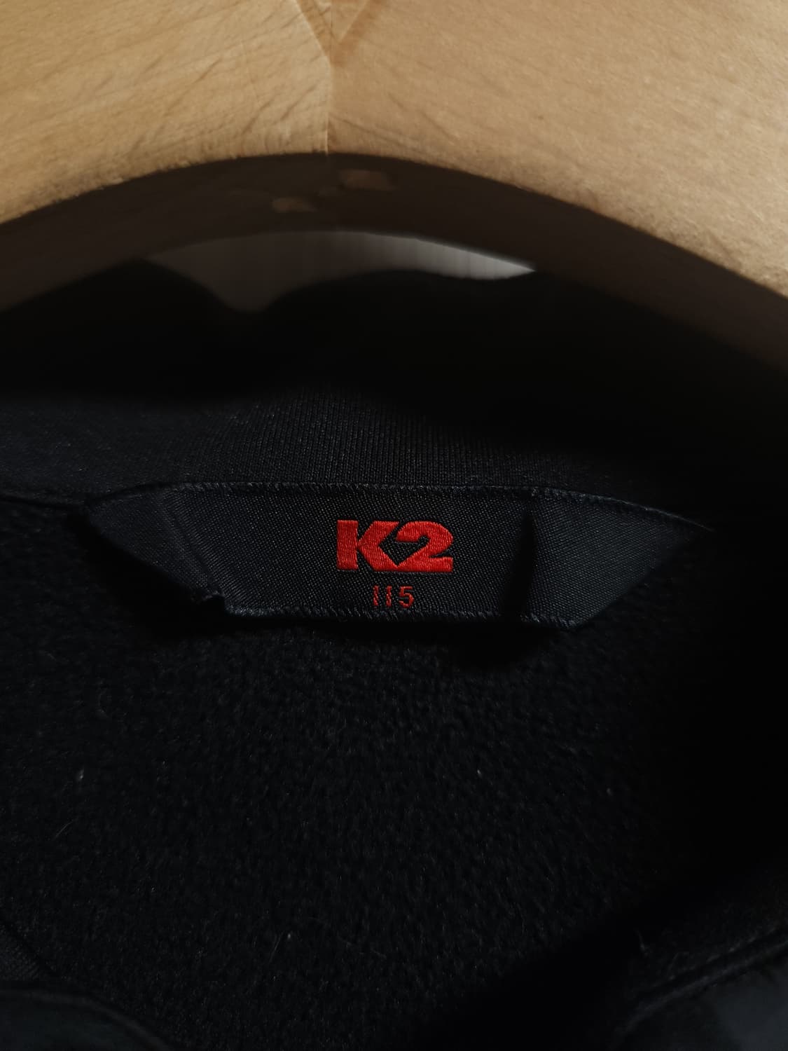K2 하프넥 반집업 피치기모 긴팔티, 3XL 상품이미지3