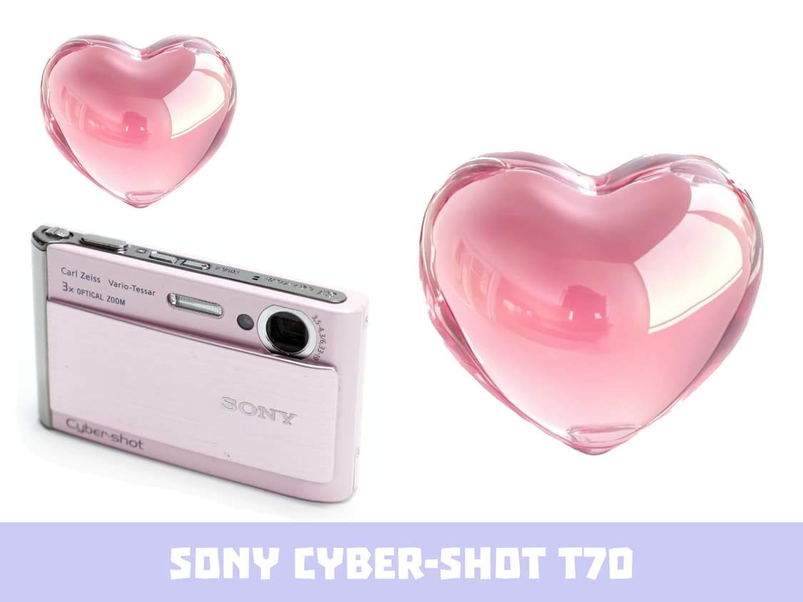 (희귀컬러) 소니 CYBER-SHOR T70 디지털카메라  상품이미지2