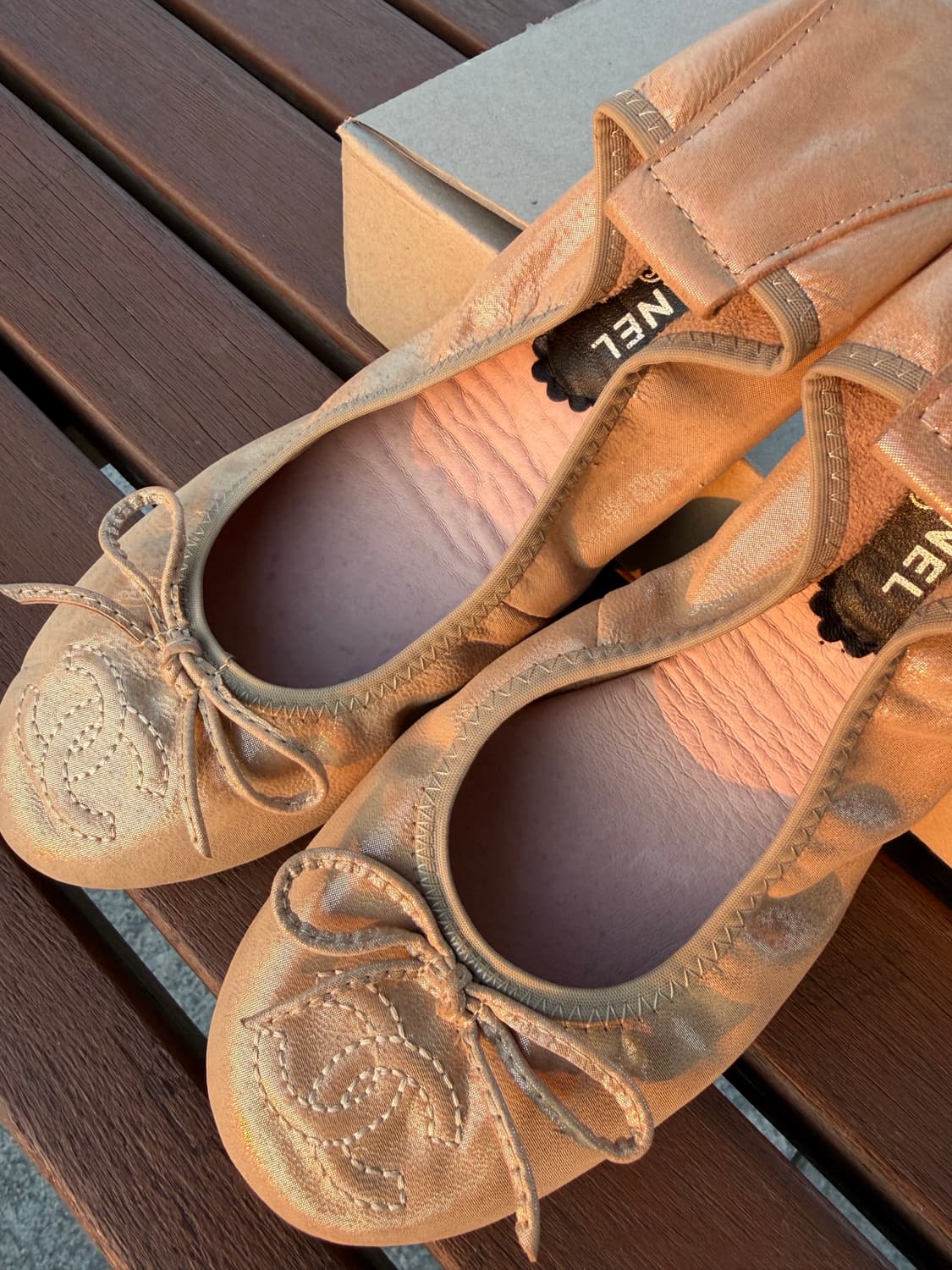 샤넬 cc로고 밴딩 플랫슈즈 상품이미지1