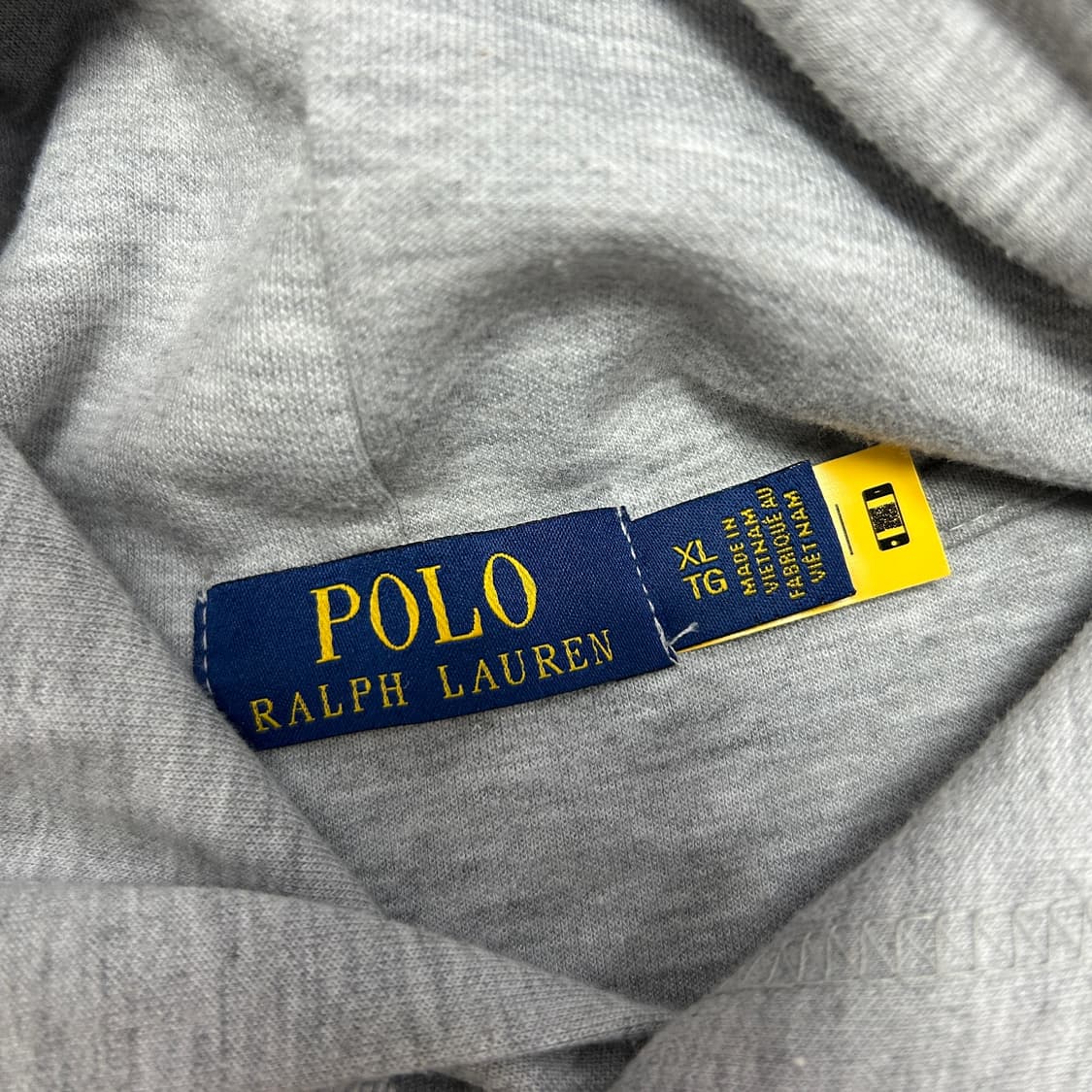 폴로 QR라벨 그레이 스몰포니 후드(XL) 상품이미지2