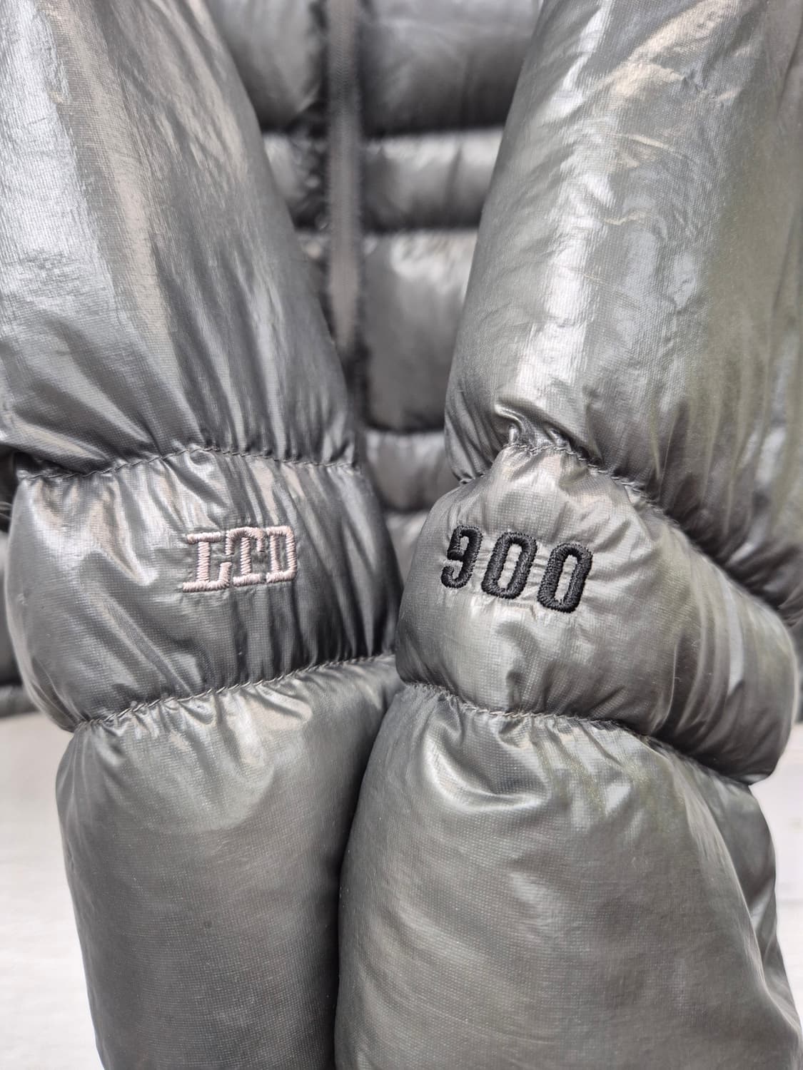 노스페이스 퀀텀 900 경량 패딩 자켓 구스다운 실버/105(정품) 상품이미지4