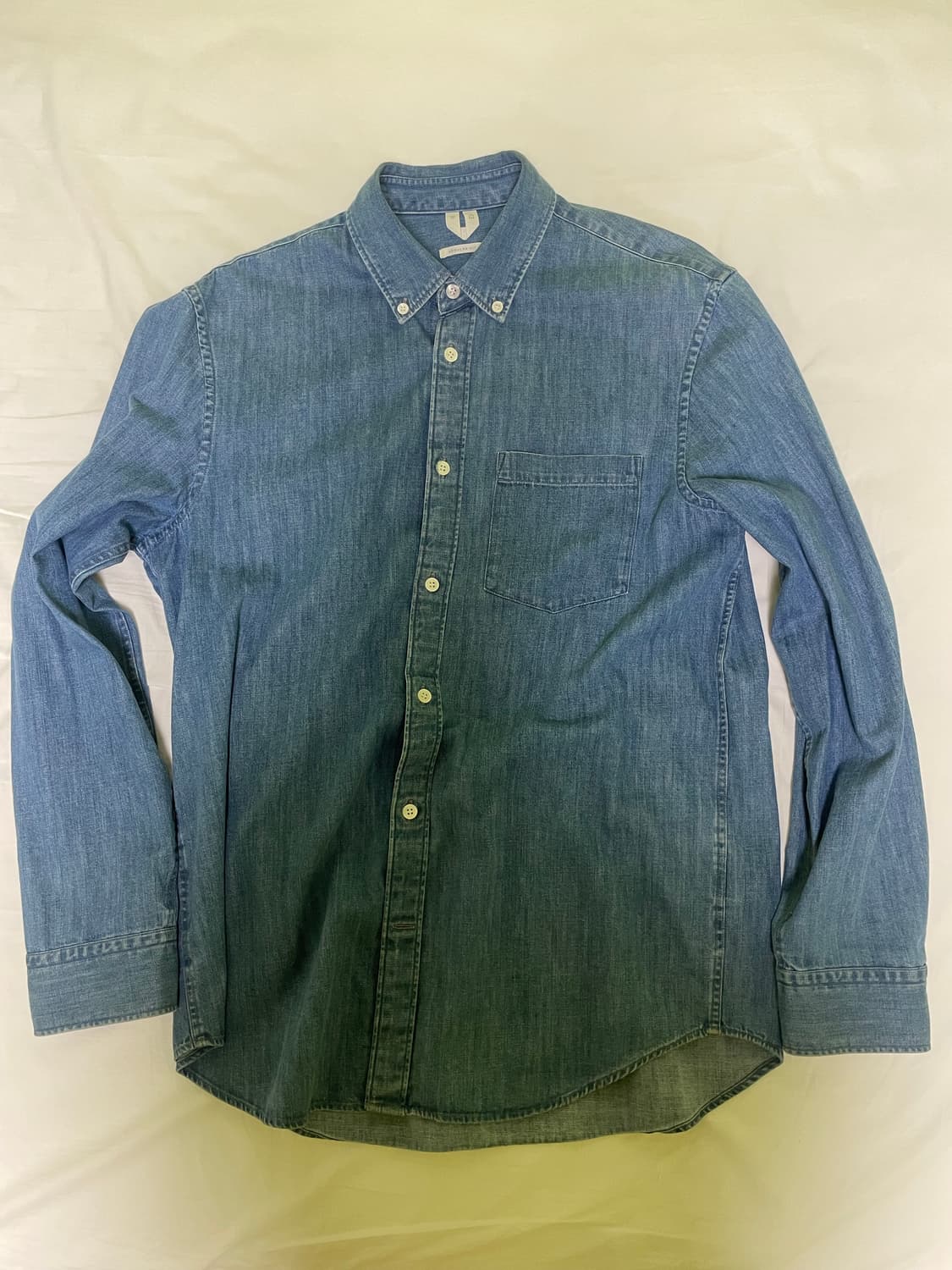 아르켓 맨즈 레귤러핏 데님 셔츠 상품이미지1