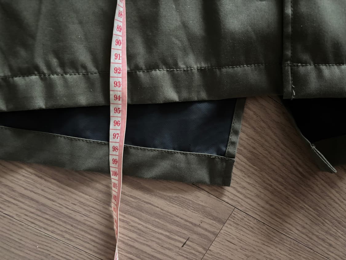 상태최상 유니클로 블럭테크 야상 레인코트 웨더코트 님성100,105 상품이미지10