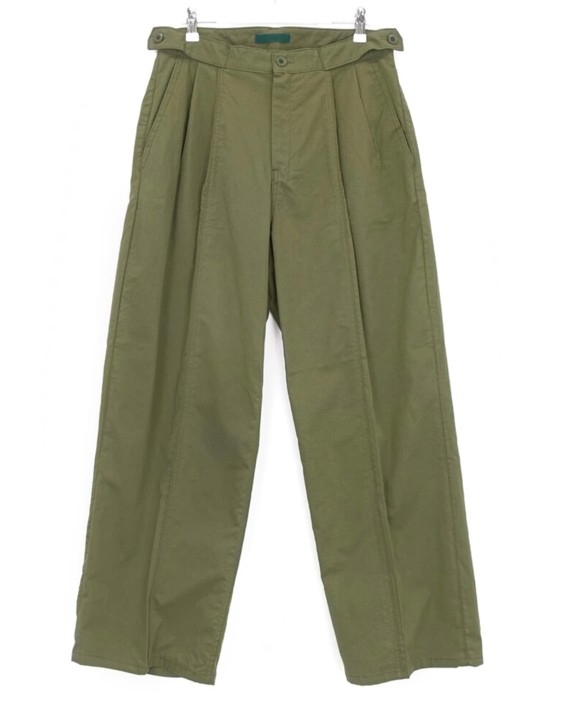 샵페어리 버튼 컬러 팬츠 / 카키 상품이미지1