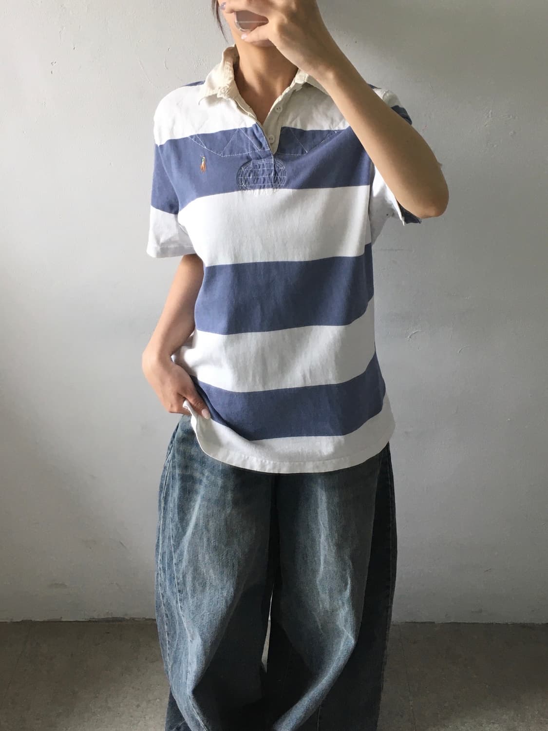 폴로 랄프로렌 스트라이프 럭비 피케티 상품이미지2