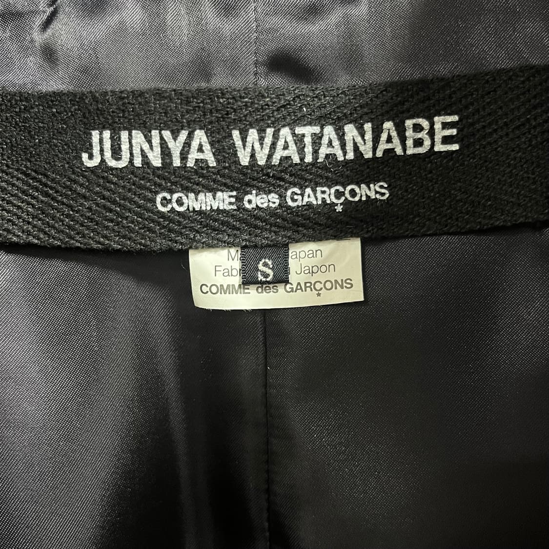 꼼데가르송 준야와타나베 2011 런웨이 레더 케이프 상품이미지4