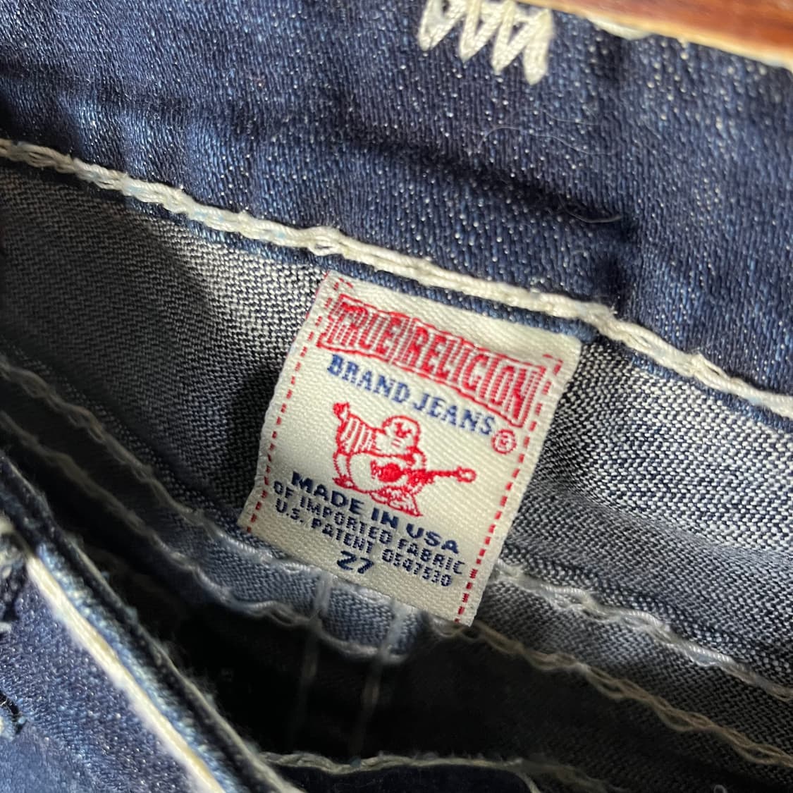 [True Religion] 트루릴리전 조이 수퍼T 스티치 데님팬츠 상품이미지7