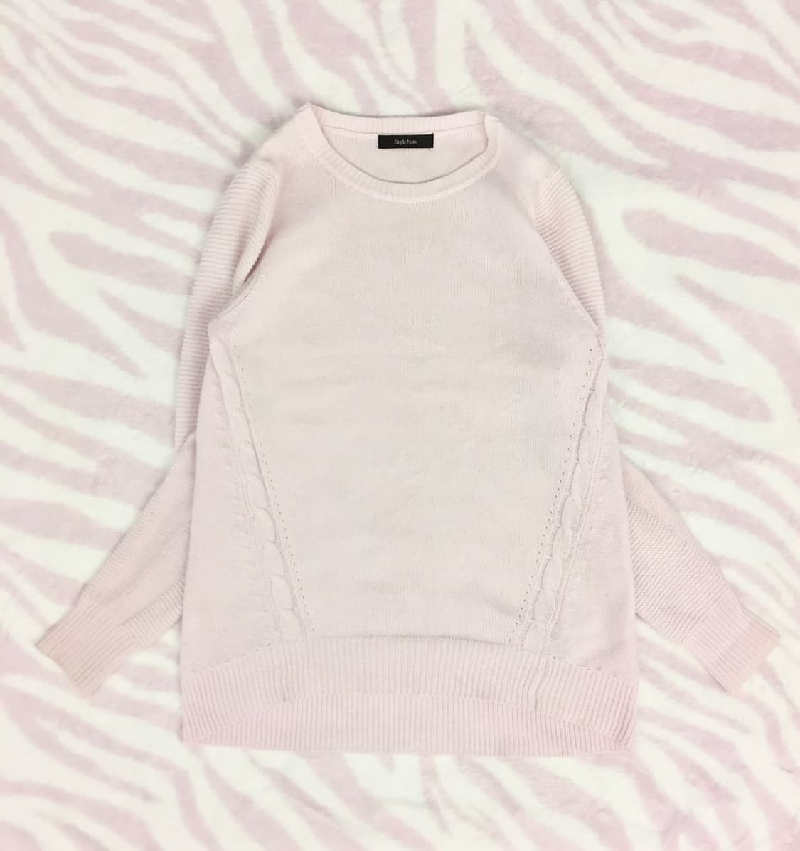 쿨핑 니트 연핑크 히메갸루 러블리 달천깔 상품이미지3