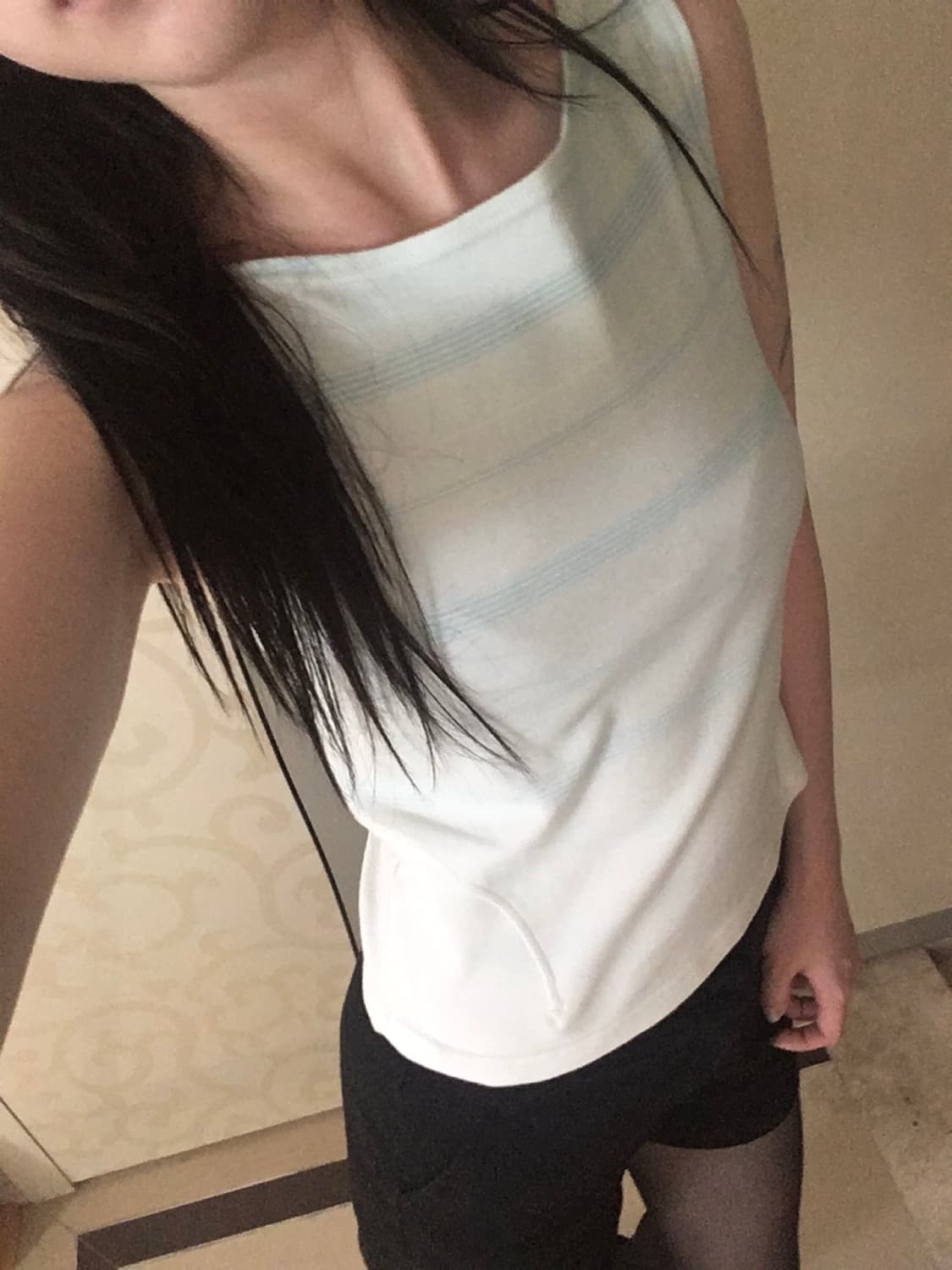 UlikaSanctus stripe sleeveless palegreen 상품이미지5
