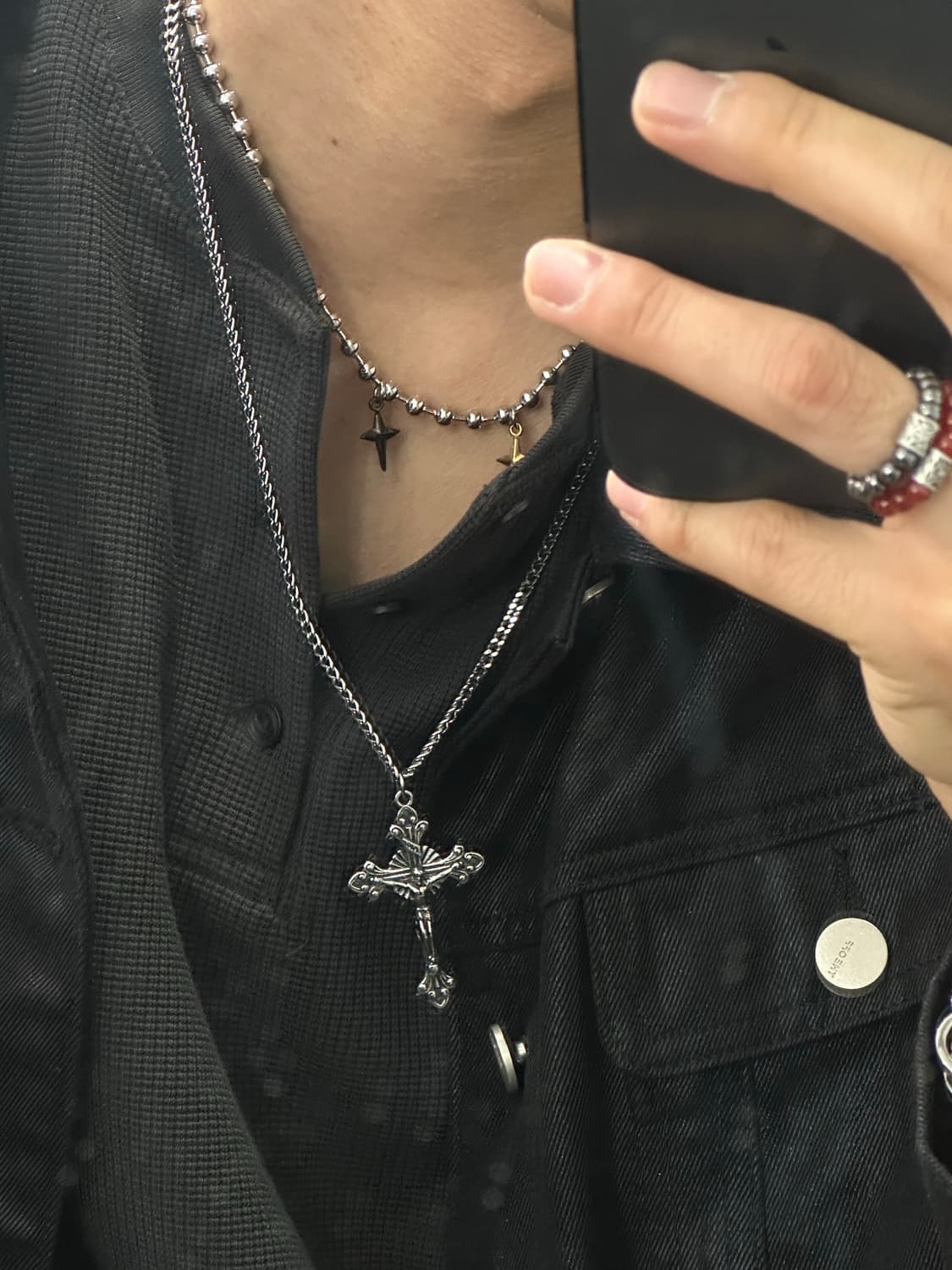 Triple cross - 트리플 십자 목걸이 상품이미지5