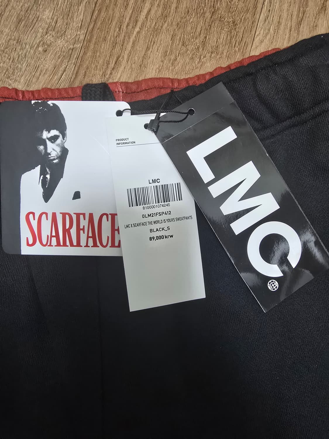 LMC x 스카페이스 스웻팬츠 상품이미지3