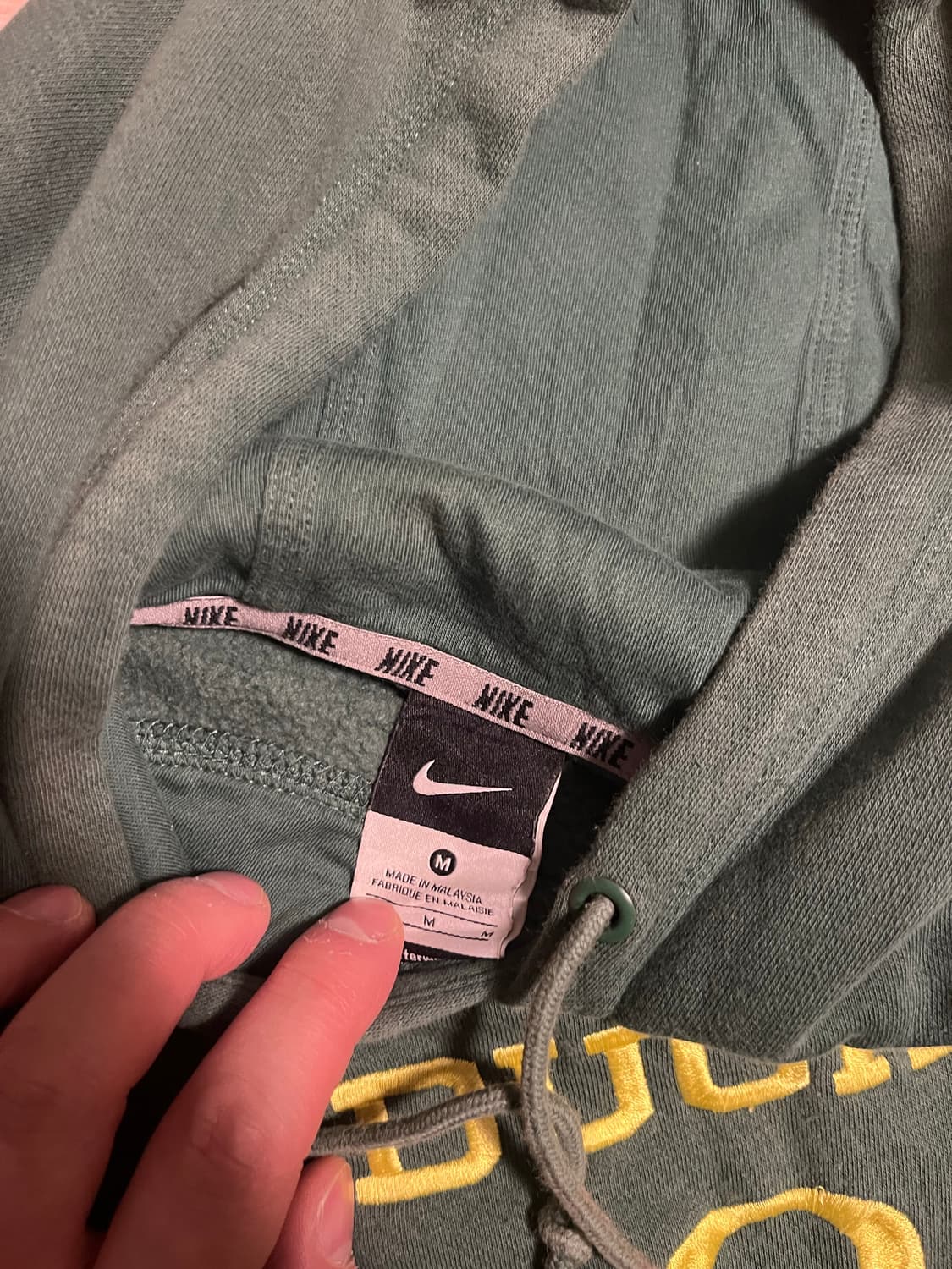 나이키 오레곤 후드 그린 빈티지 상품이미지5