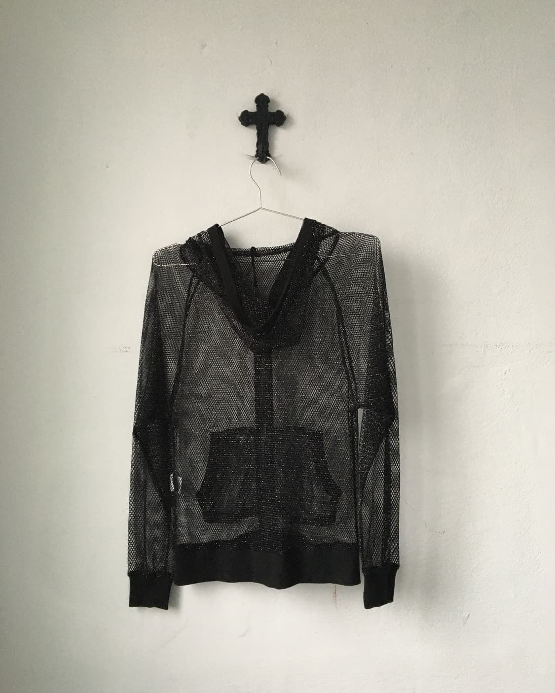 Net glitter hood zip up 상품이미지3